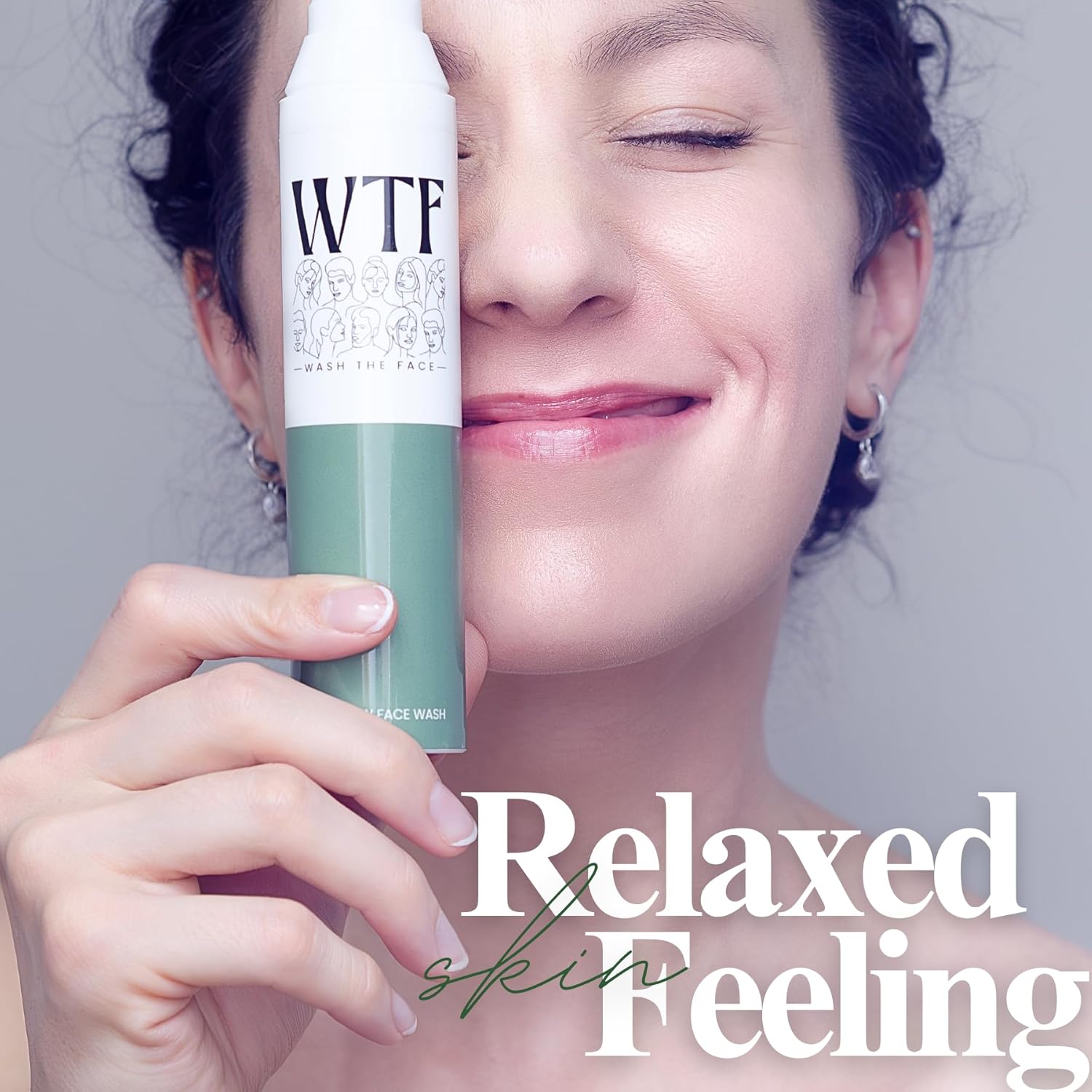 Beef Tallow Face Wash - 4 oz. - 100% Grass Fed - Cruelty Free - Moisturizing Facial Cleanser - No Harsh Chemicals - Centella - For Sensitive Skin - Clean Skincare by Wash The Face