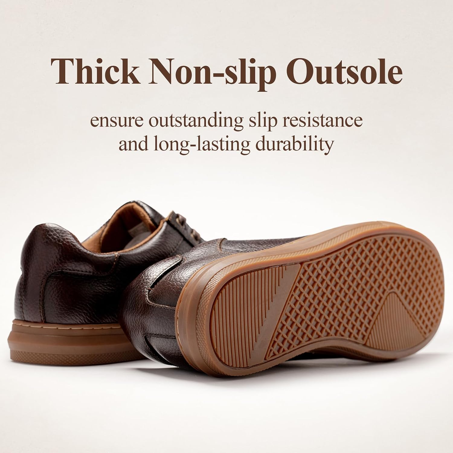 Arkbird Mens Fashion Sneakers Classic Casual Dress Shoes Stylish Lace-up Oxford Shoes for Men - Image 4