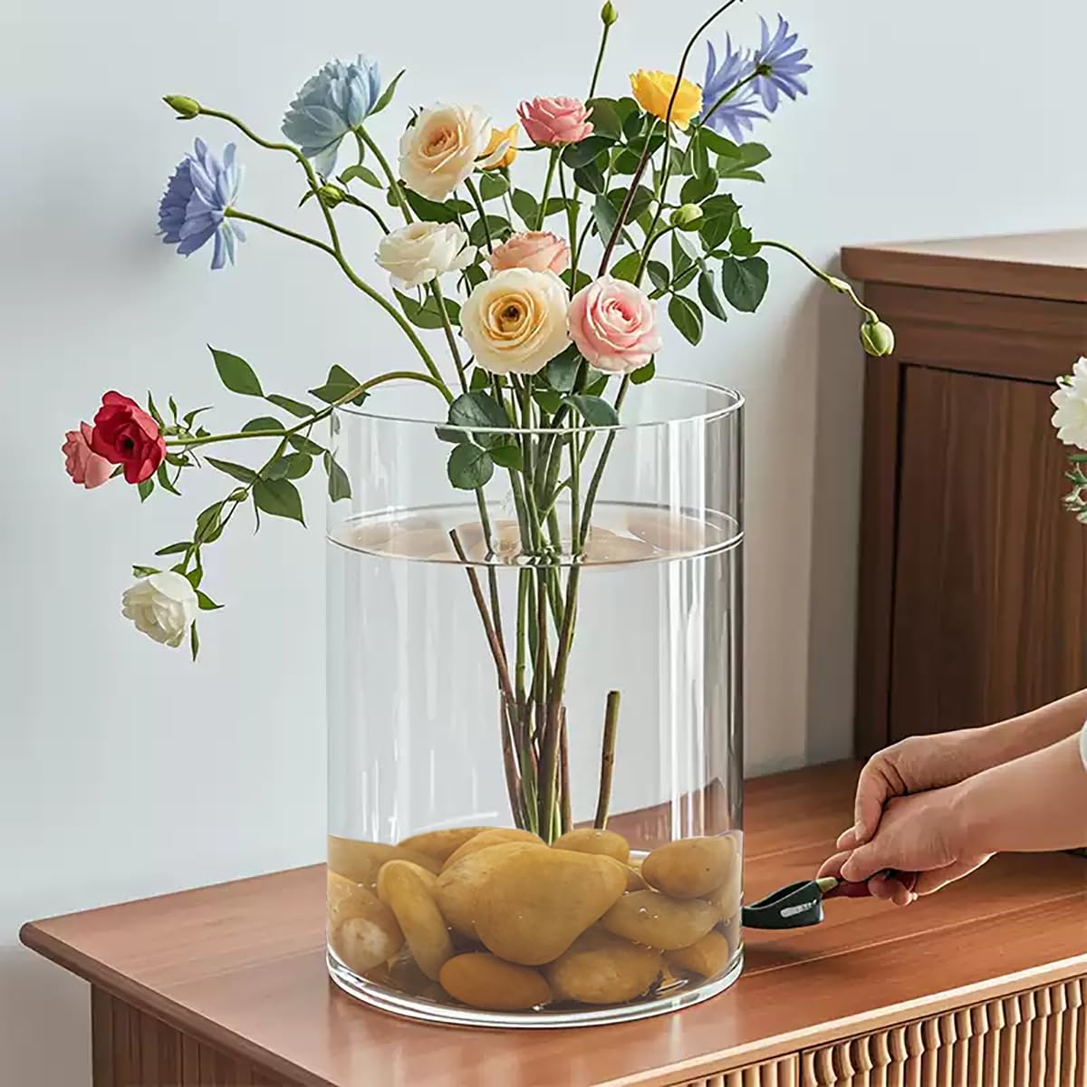 Amazon.co.jp: YISZM 植物用岩石 2ポンド イエローリバーロック 1-2