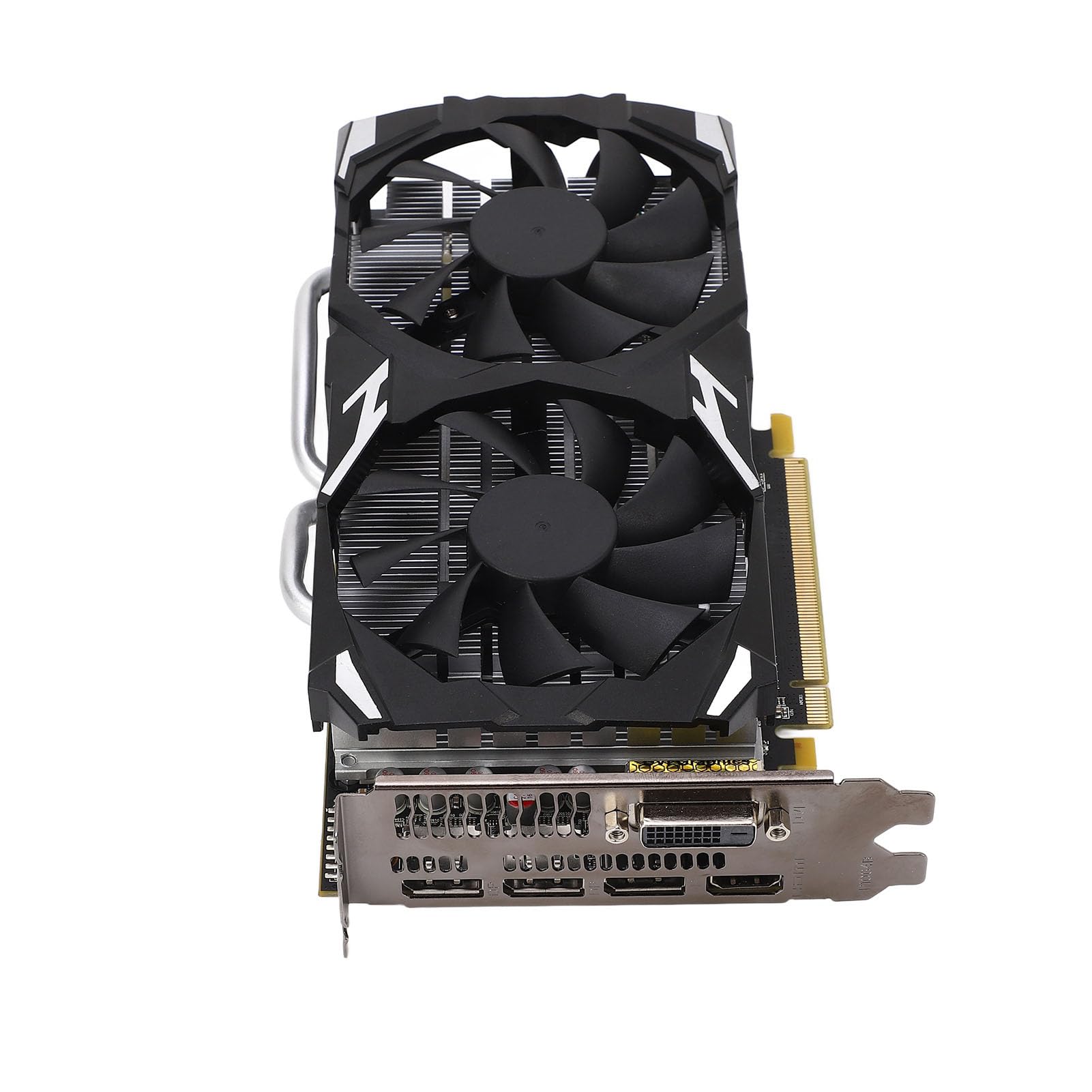RX 580 karta graficzna do gier – 8 GB GDDR5, 256 bitów, obsługuje 8K, PCI Express 3.0, dwa wentylatory – karta graficzna do komputera stacjonarnego do gier, rozdzielczość 1080p