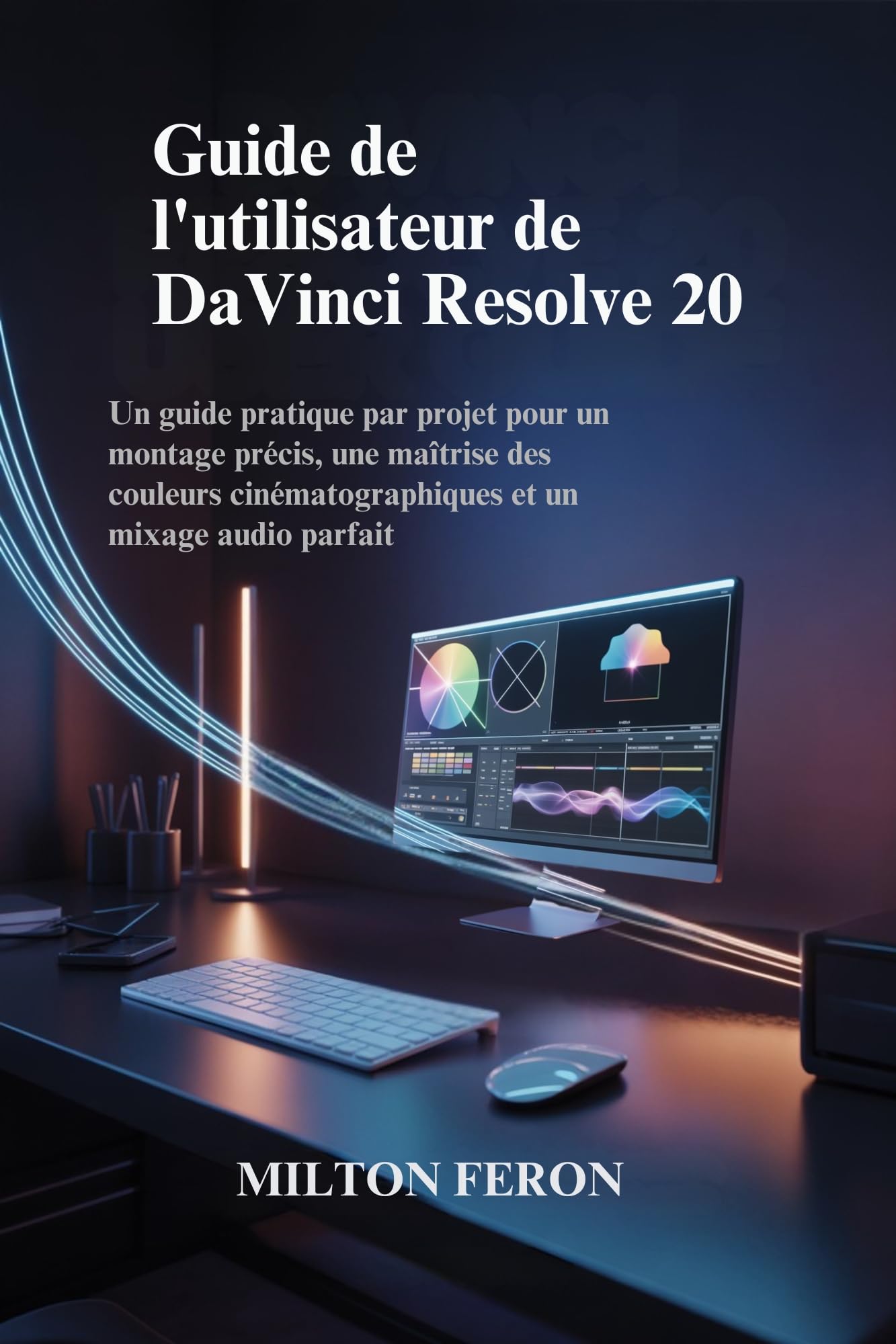 Guide DaVinci Resolve 20 livre de montage vidéo précis et mixage audio par projet