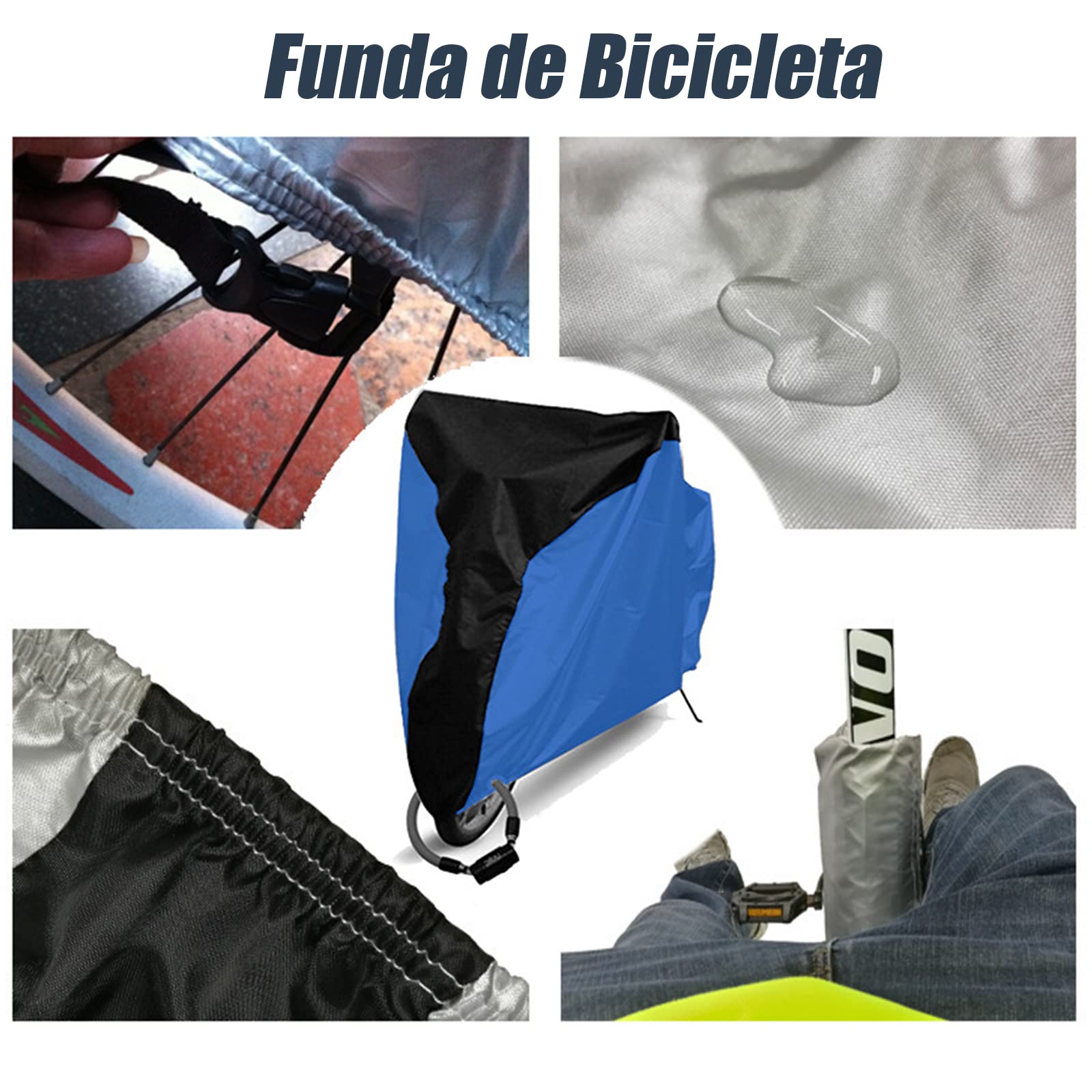 Bolsa Para Bicicleta AkiiGer Funda Impermeable Para Triciclo Al