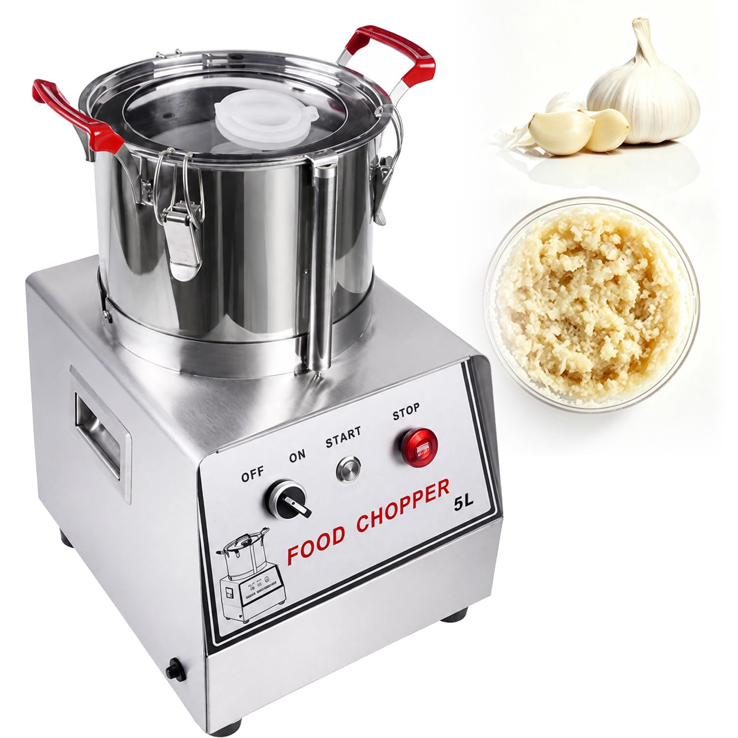 Robot culinaire Professionnel pour Viande et légumes 10L