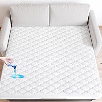Vista 13 de Protector de colchón impermeable tamaño individual, funda de colchón acolchada de tamaño individual para niños, protector de colchón de bolsillo
