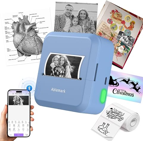 M50 Mini Drucker fürs Smartphone, mit Bluetooth und Thermodruck