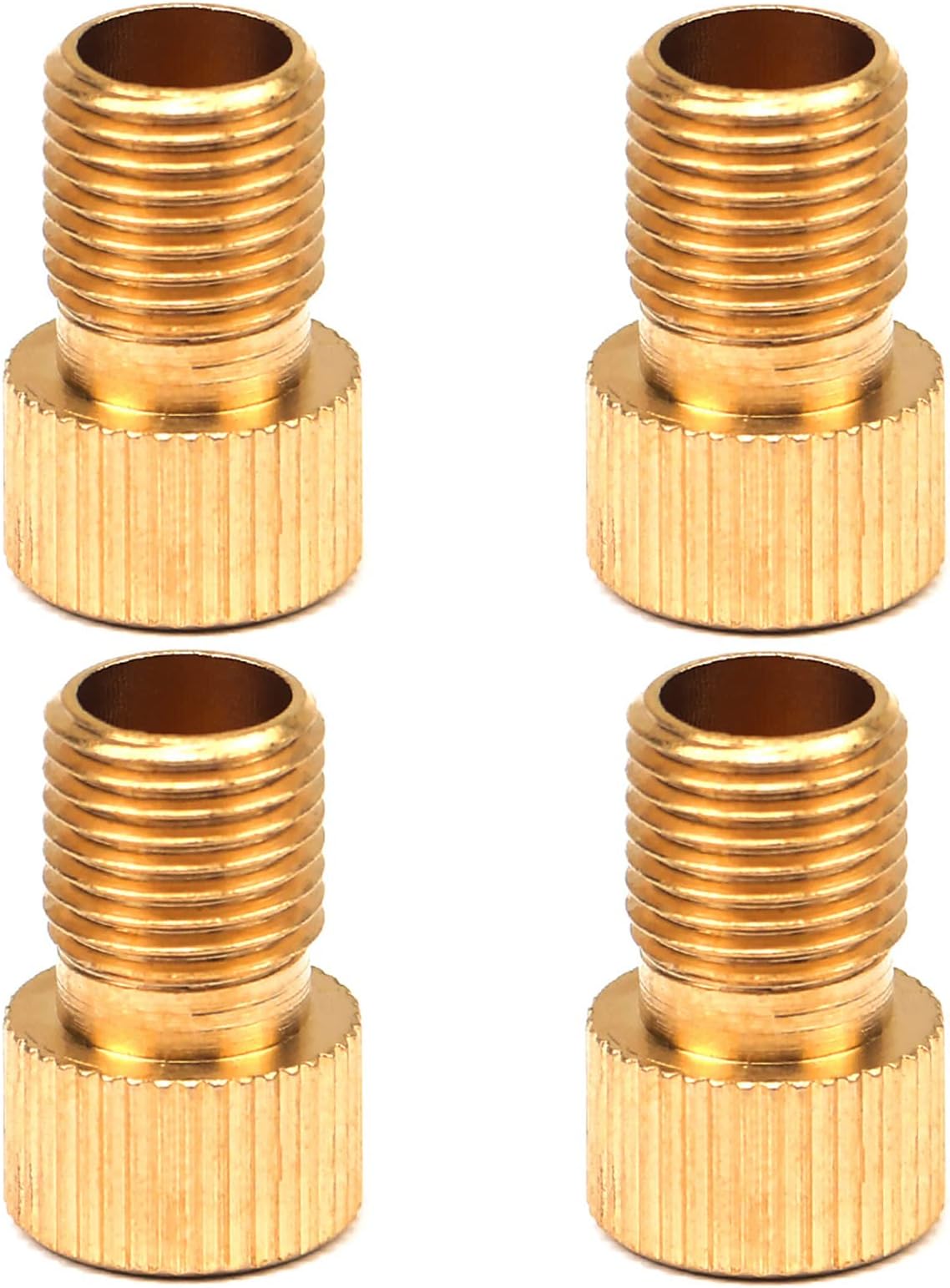 Presta valve adaptor 5 pack Presta to Schrader Bike Pump Valve