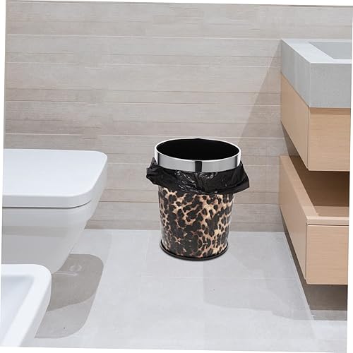 Miniatura 4 de Alipis Papelera de baño para dormitorio, cubo de basura de reciclaje de galones, cubo de basura para el hogar, cubo de basura de cocina, contenedor