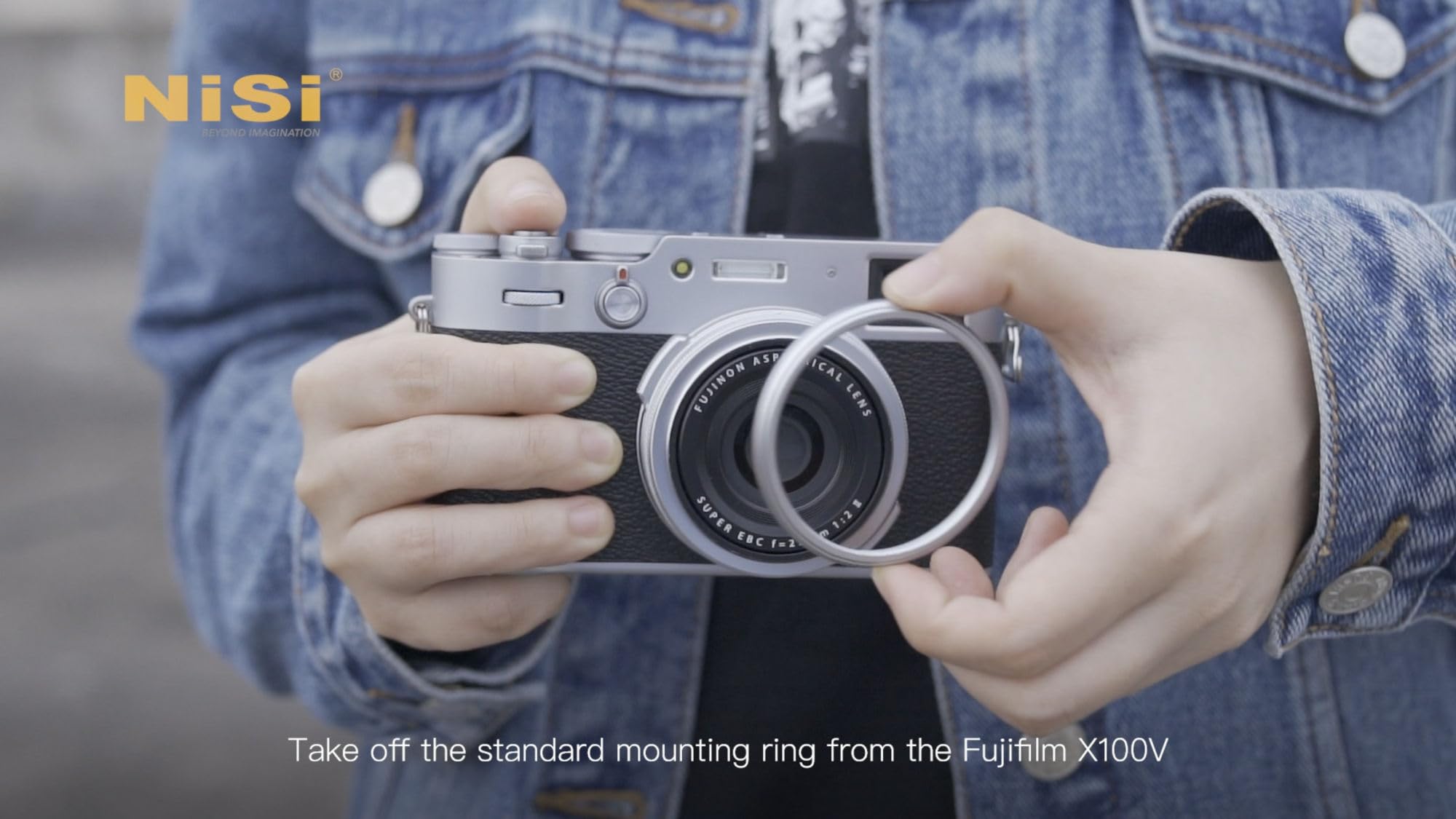 Fujifilm X100V シルバー 【付属品完備・NISIフィルター付】 NiSi NC UV Filter II for Fujifilm X100/X100S/X100F/X100T/X100V