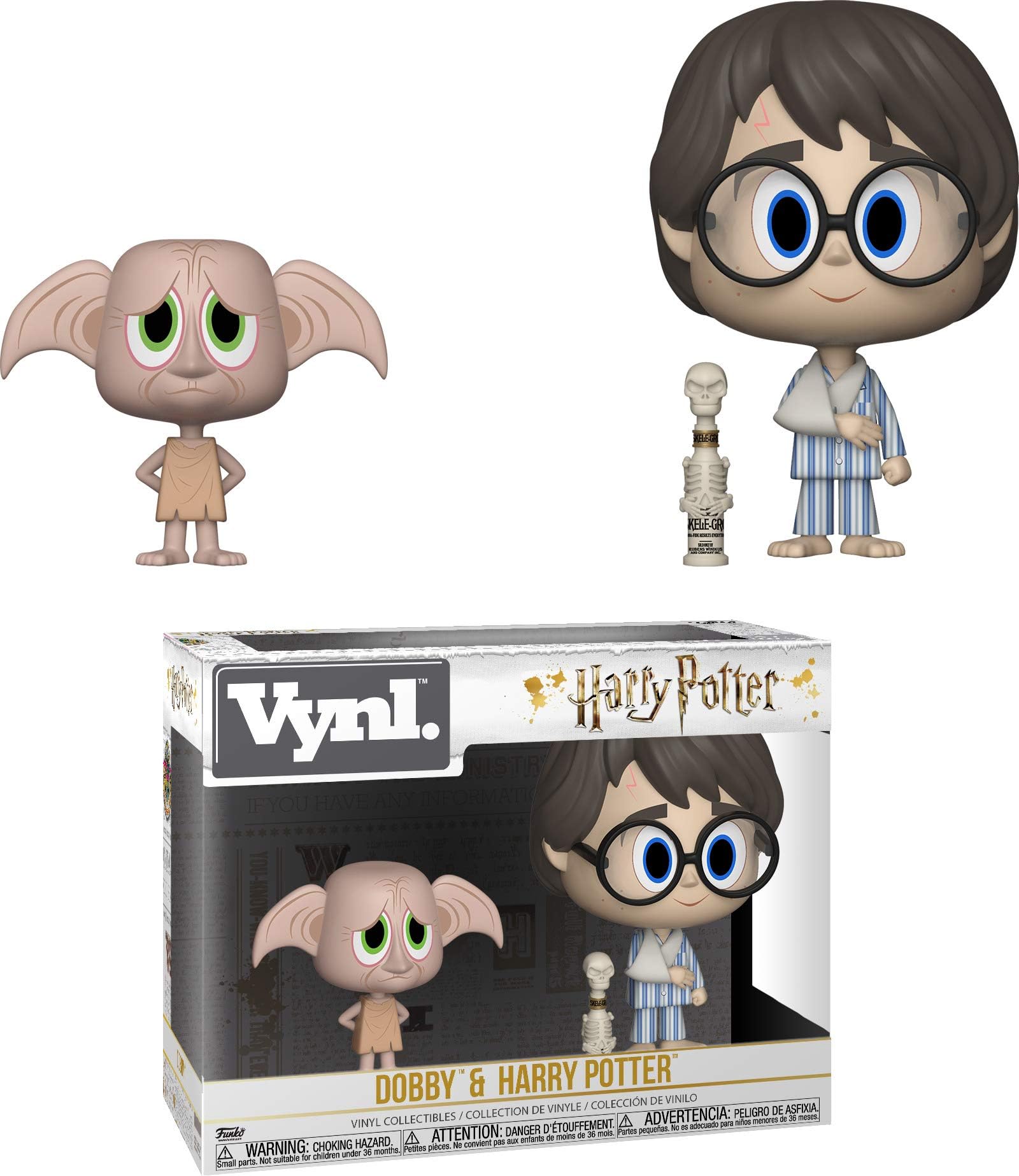FunkoVYNL 4 Inch 2-Pack: Harry Potter: Dobby & Harry