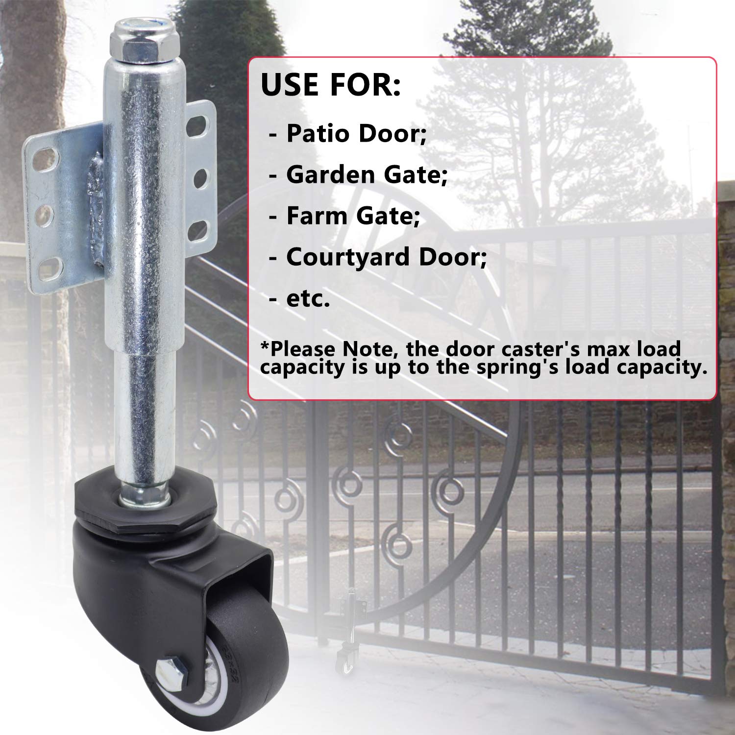 Ferme-porte - Ressort de porte réglable - Ferme-porte automatique