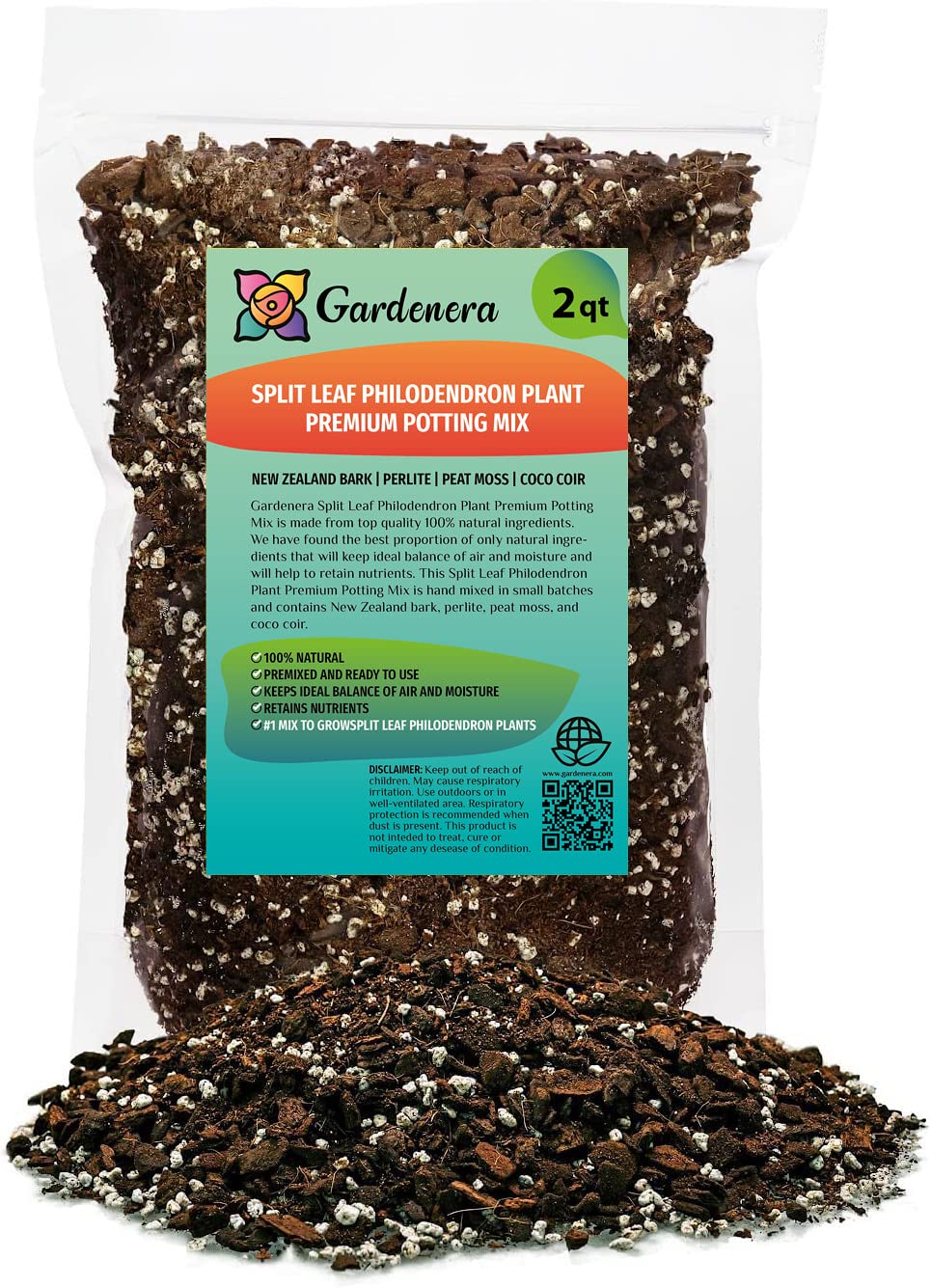 Amazon.com : Gardenera Split Leaf Philodendron Soil Mix - Expertly