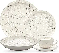 Oxford Aparelho De Jantar 20 Peças Flat Chuvisco