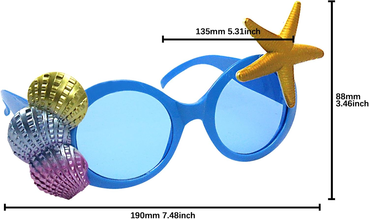 musykrafties Photo Booth Props Sunglasses Set