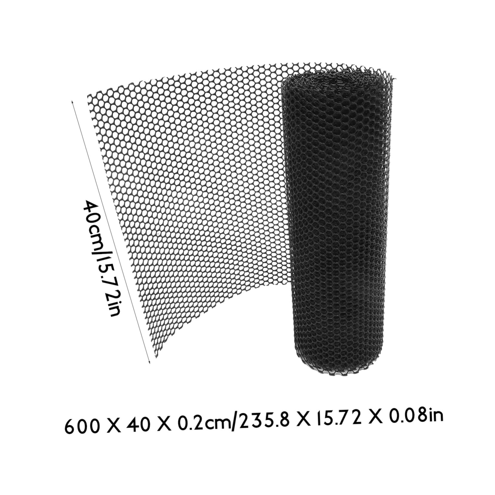 ifundom Recinzione in Rete Per Pollame Da Giardino Rete in Plastica Per Recinzioni Da Giardino Flessibile e Resistente Per Creare Forme Curve o Installazioni in Serie Proteggendo Erba Bord