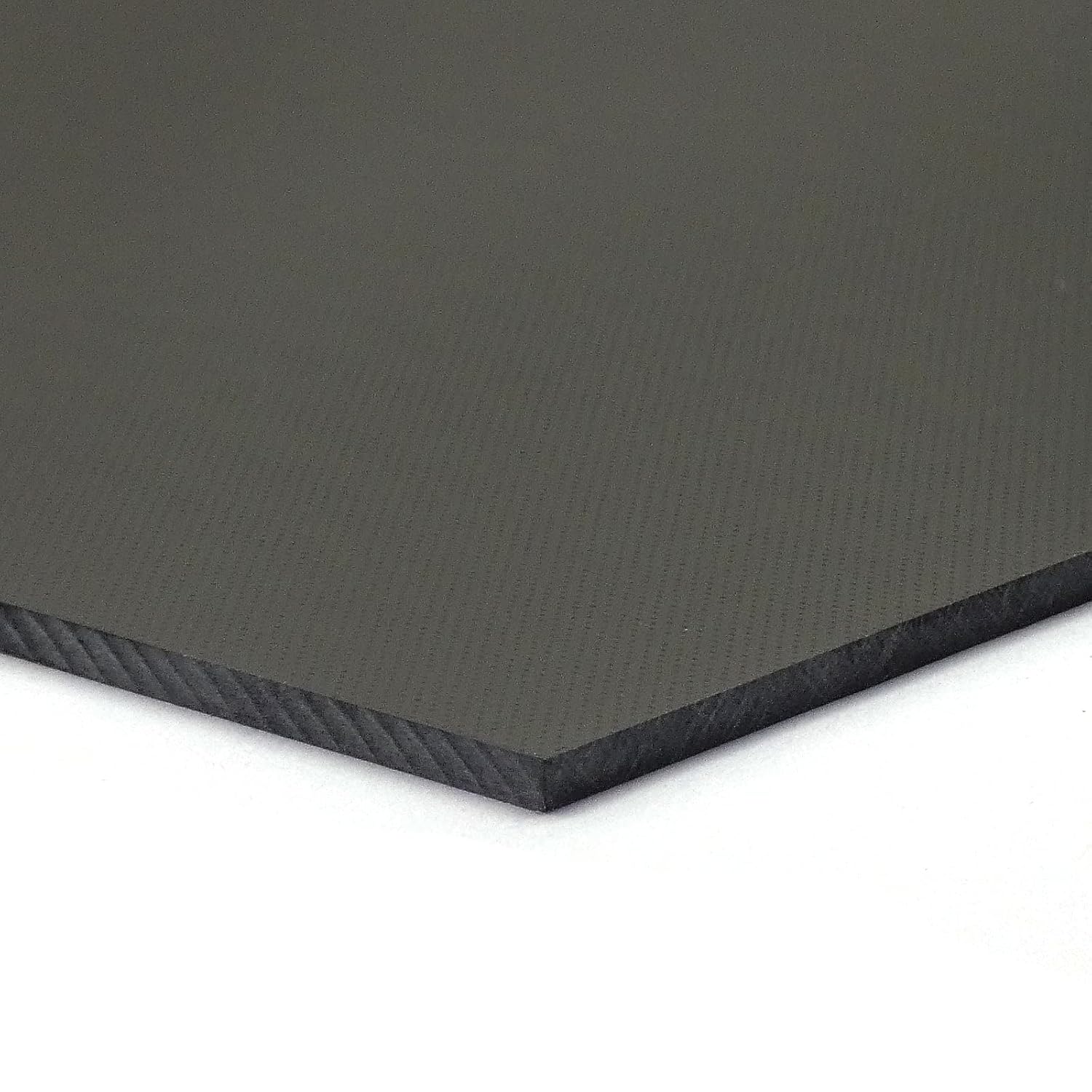 335x300x3mm Fiberglass G10 Composite Laminate Sheet Panel 13x11.8 (Black)