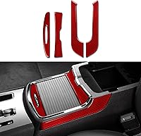 Vista 23 de Para 2011 2012 2013 2014 Dodge Charger Accesorios Consola central Aire Acondicionado Interruptor de Volumen Panel de Fibra de Carbono Pegatina