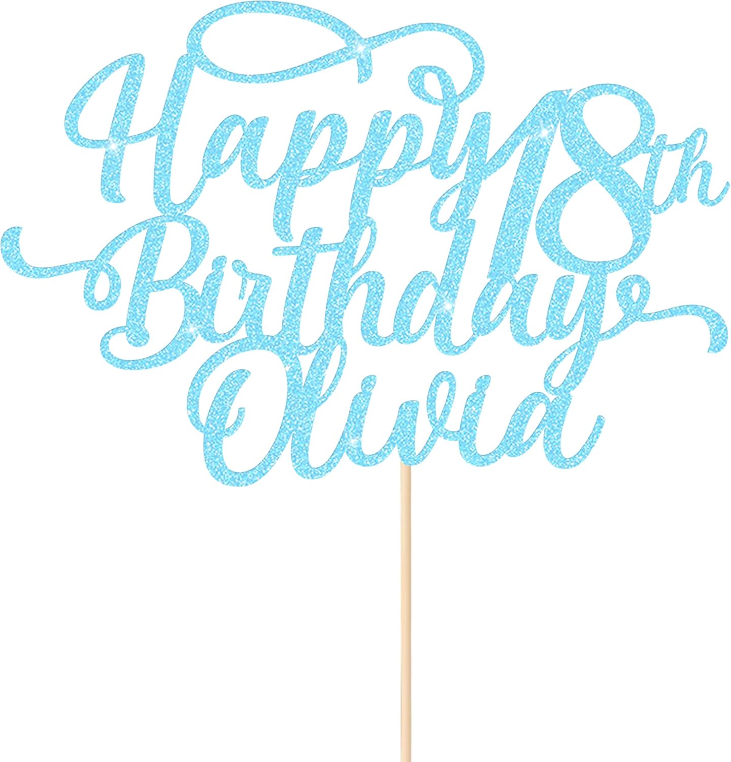 Cake Topper Happy Birthday Cake Topper Personalised Cake Topper Cake