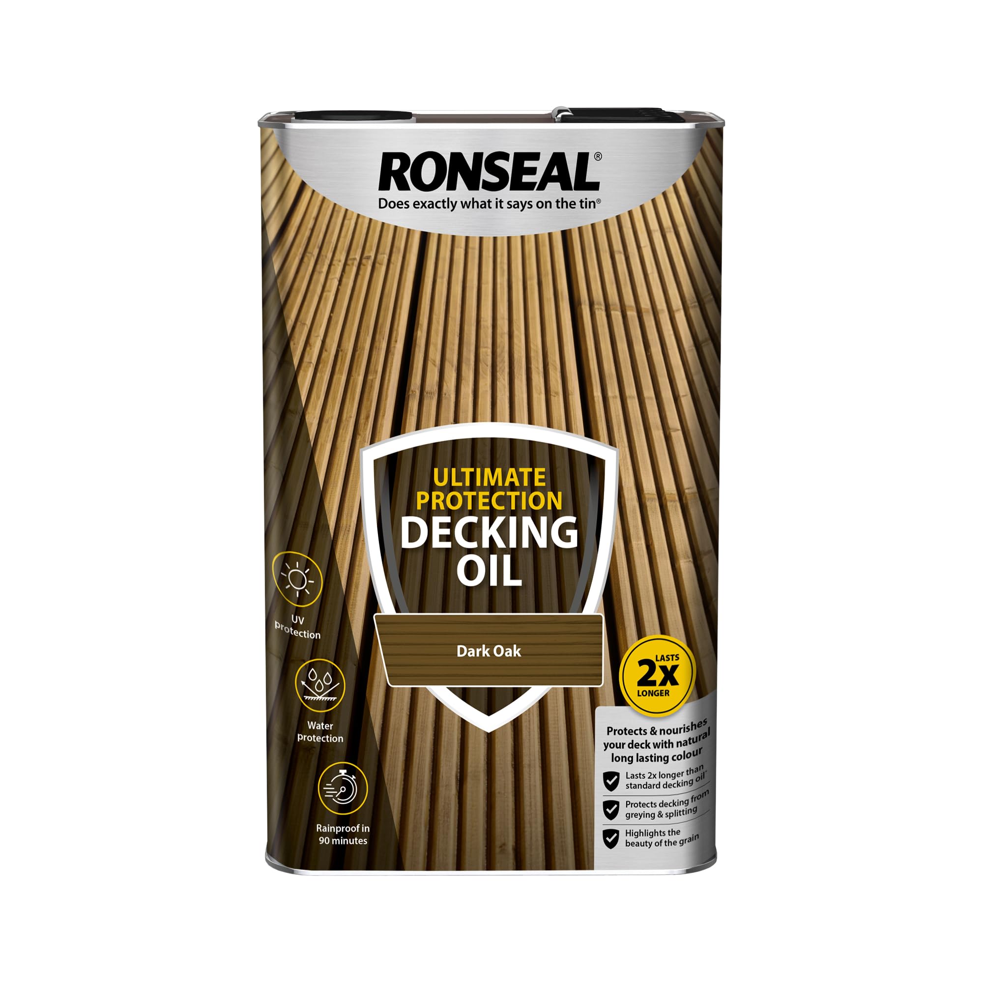 Ultimate Protection Decking Oil Dark Oak 5L