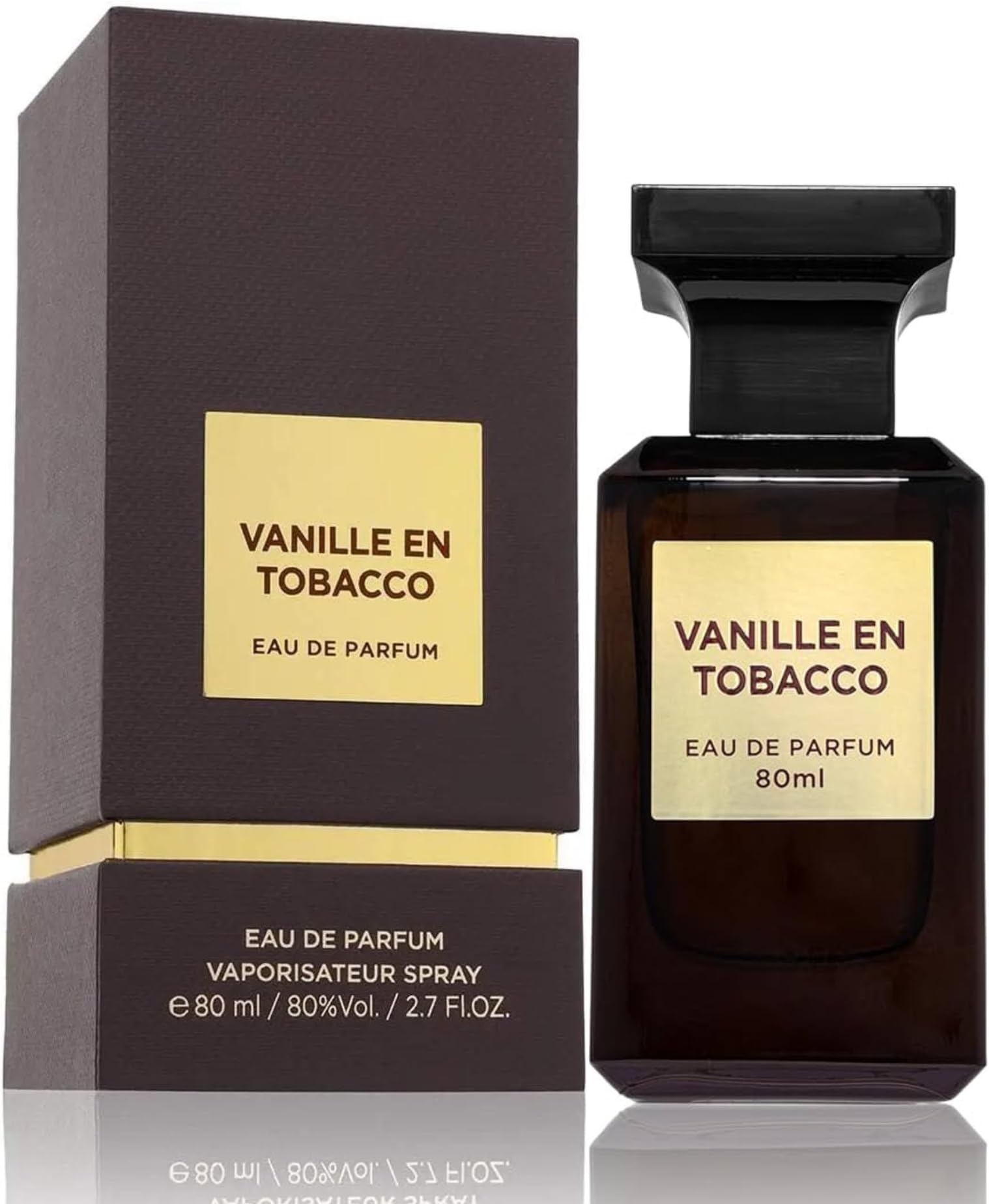 Vanille En Tobacco | Eau De Parfum 80ml | By Fragrance World - Maison Alhambra