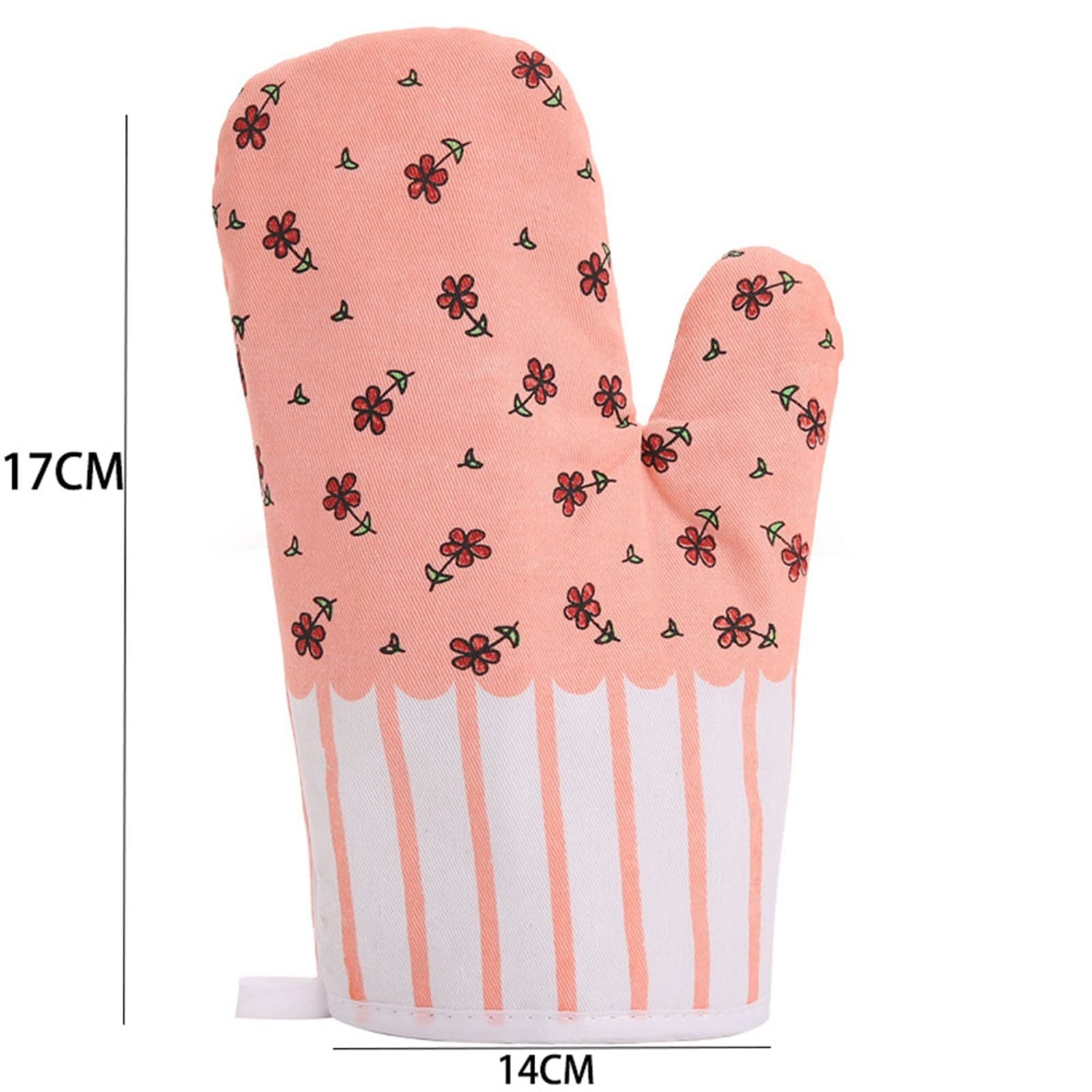 Gants de Four à Micro-Ondes résistants à la Chaleur, Gants de Cuisine, maniques, Cuisson, pâtisserie, Barbecue, Gants de Cuisine(C)