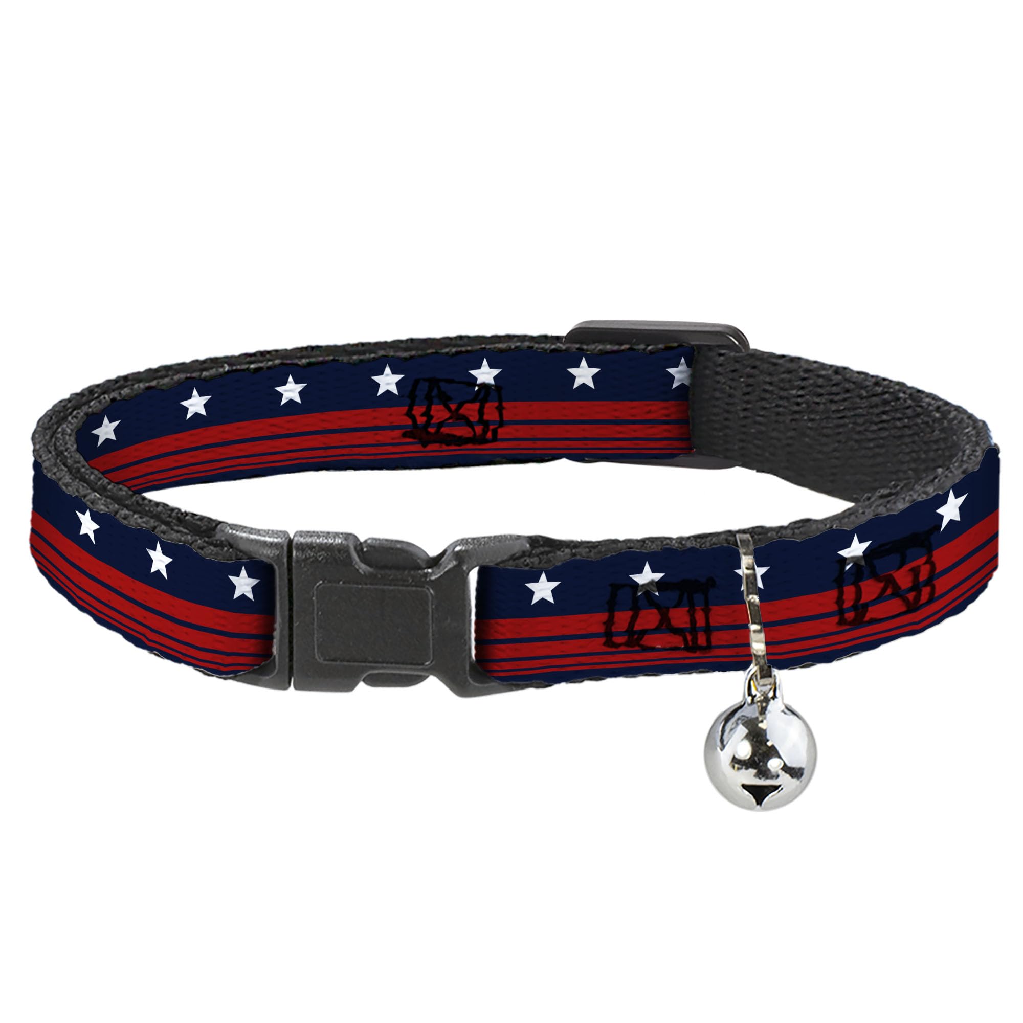 Collar para gato Buckle-Down con estampado original y ajuste cómodo de 20 cm