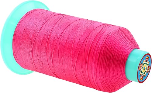 Miniatura 696 de Mandala Crafts Hilos de coser resistentes de nailon consolidado, hilo para tejer jeans de cuero, hilos de tapicería marina al aire libre, Beige