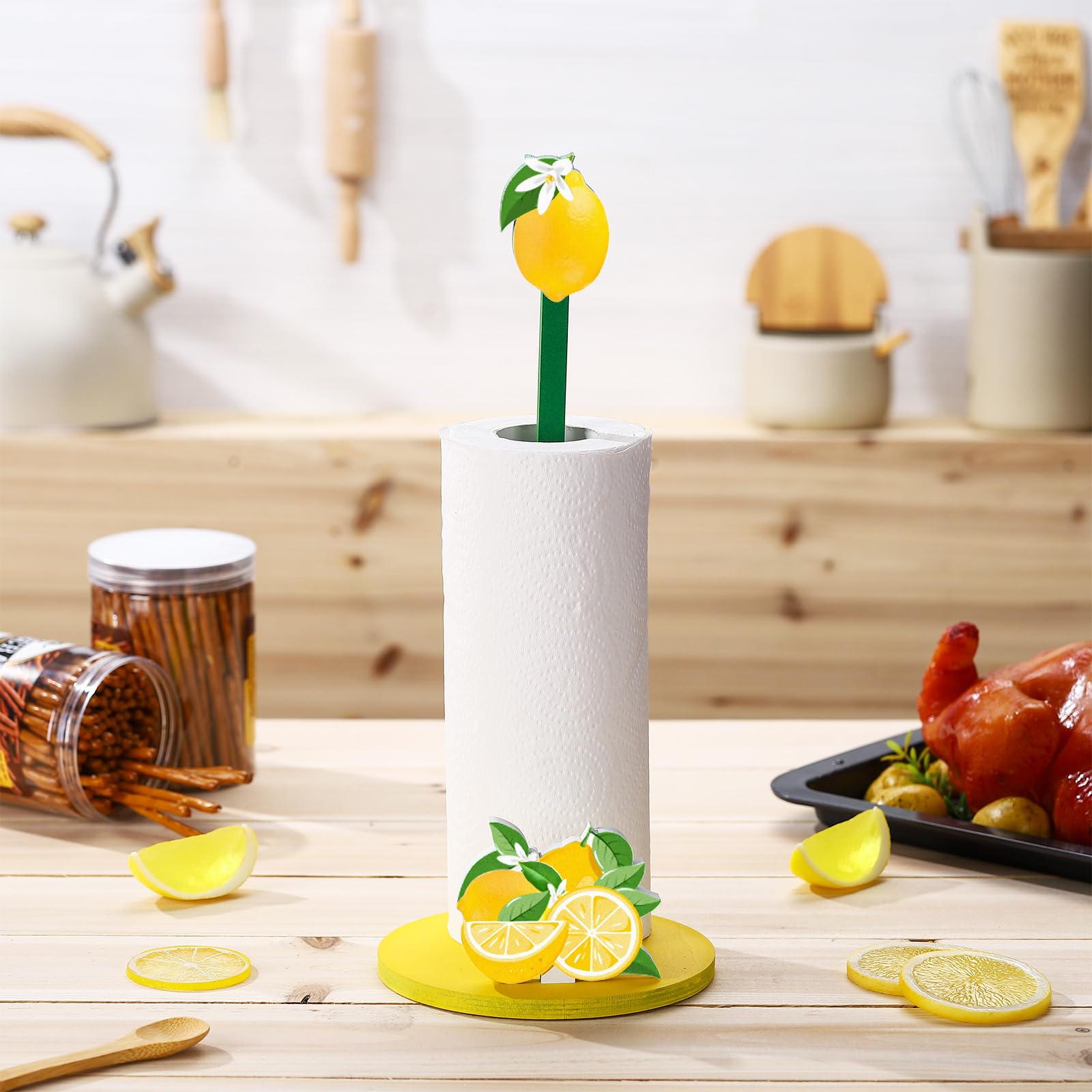 Amazon.co.jp: Namalu レモンペーパータオルホルダー レモンキッチン