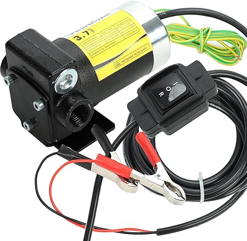 Miniatura 9 de Bomba automática de transferencia de combustible de gasolina de 110 V con boquilla manual, bomba de transferencia de combustible autocebante