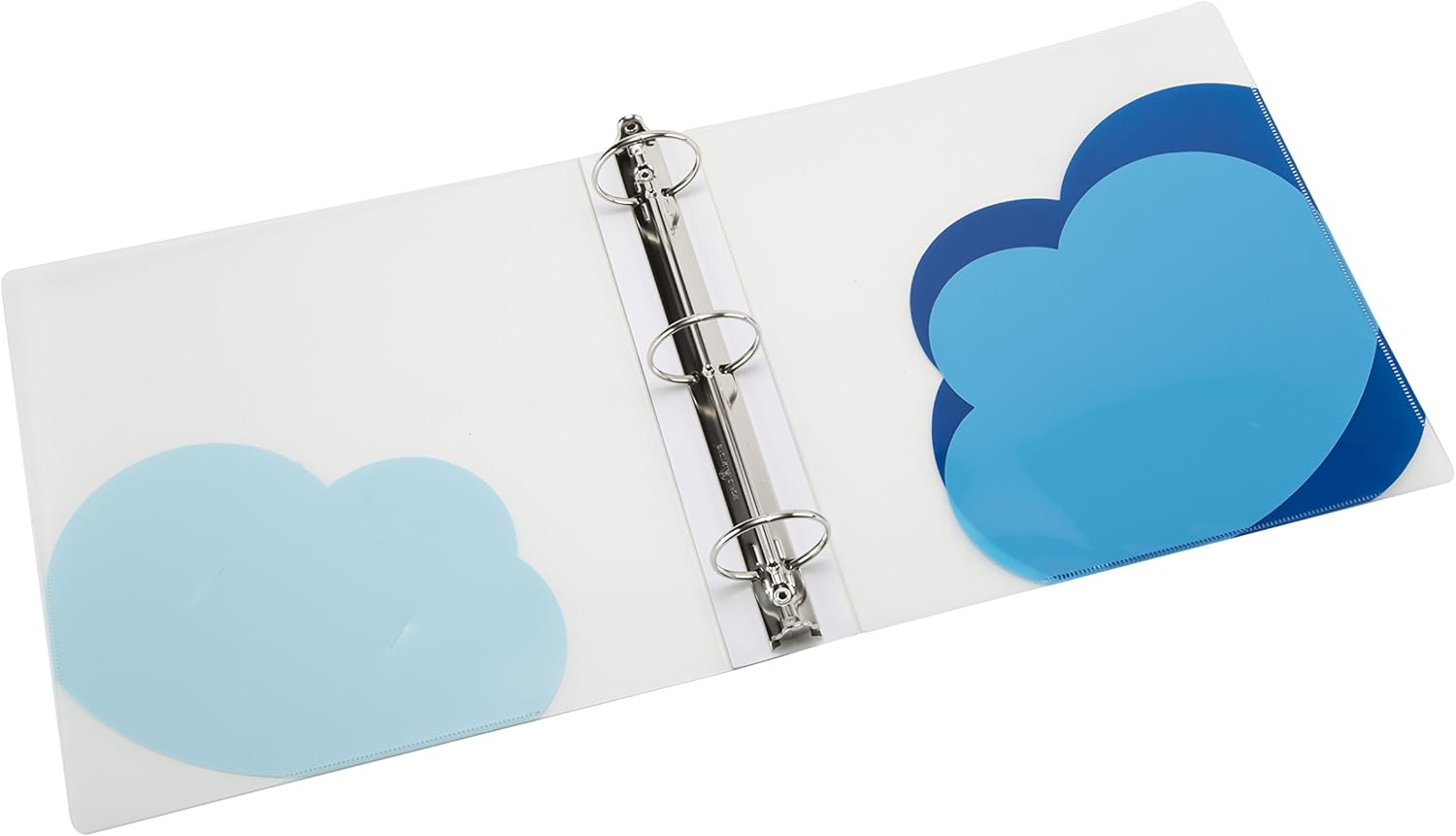 Filexec Products Cloud, Ring Binder, 2", Pack of 4 (50495-6459), Green