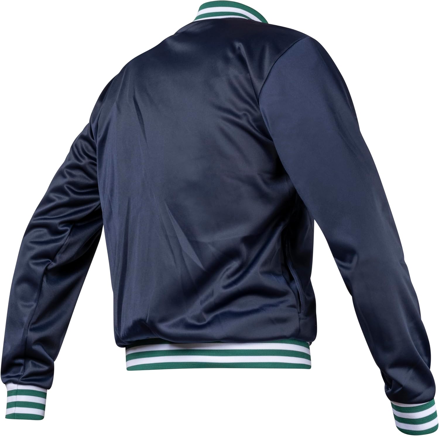 JL Kippha's Red Star Black Football Sport Fan Jacket Jumper Top zipped Retro Vintage