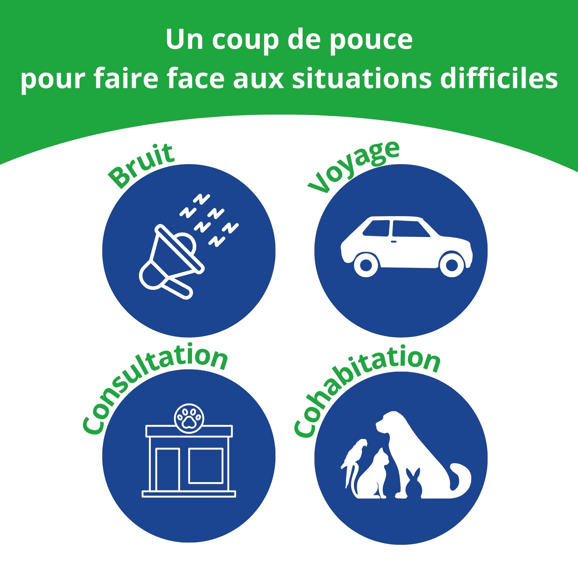 Cazomag 90 - Aliment complémentaire apaisant Chien & Chat - Ingrédients Naturels pour Favoriser Le Calme - Soutien en périodes Difficiles: Voyage, Bruit, Solitude - 30 comprimés appétents - Anidev
