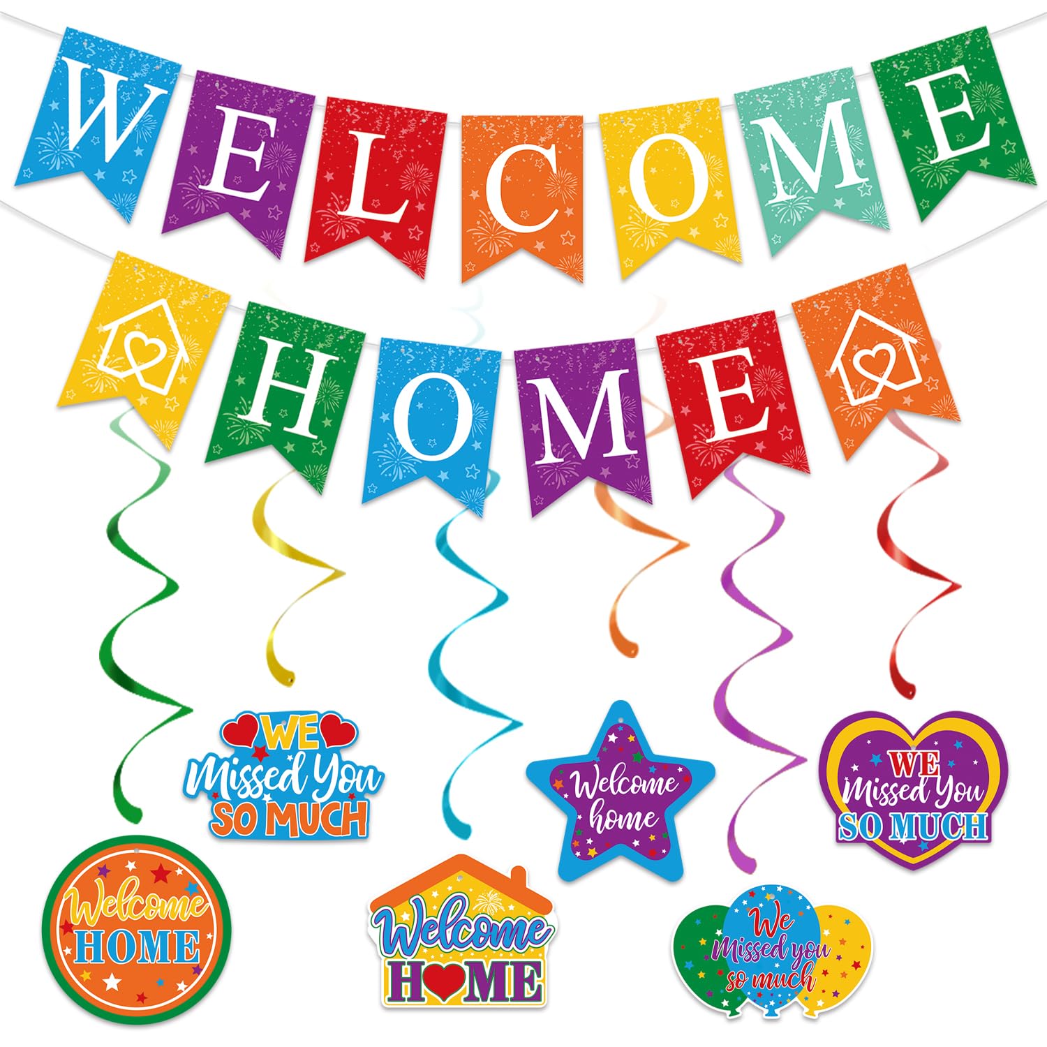 Elicola Welcome Home Decorations Party Supplies