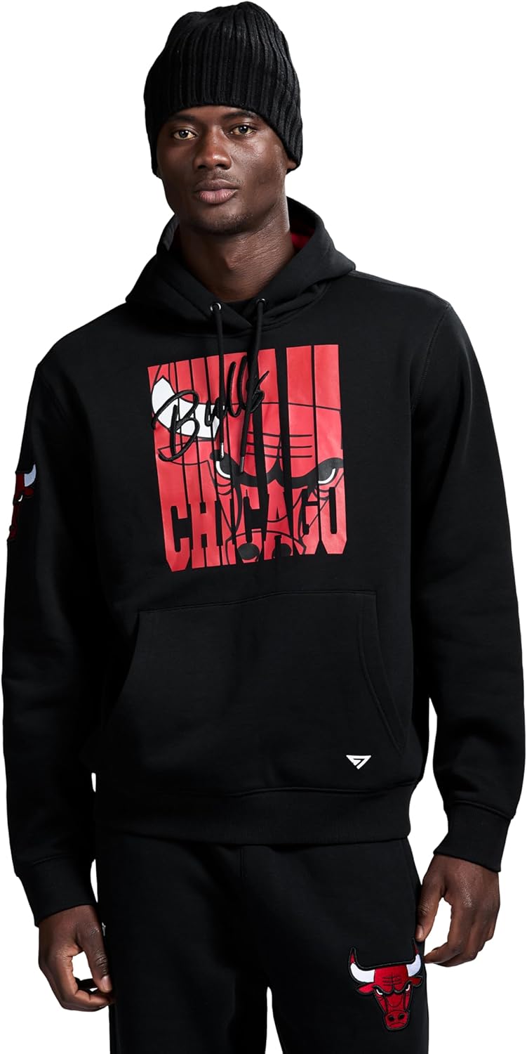 GAME 7 x NBA Officially Licensed Men's Long Sleeve Pullover Hoodie Fleece Sweatshirt