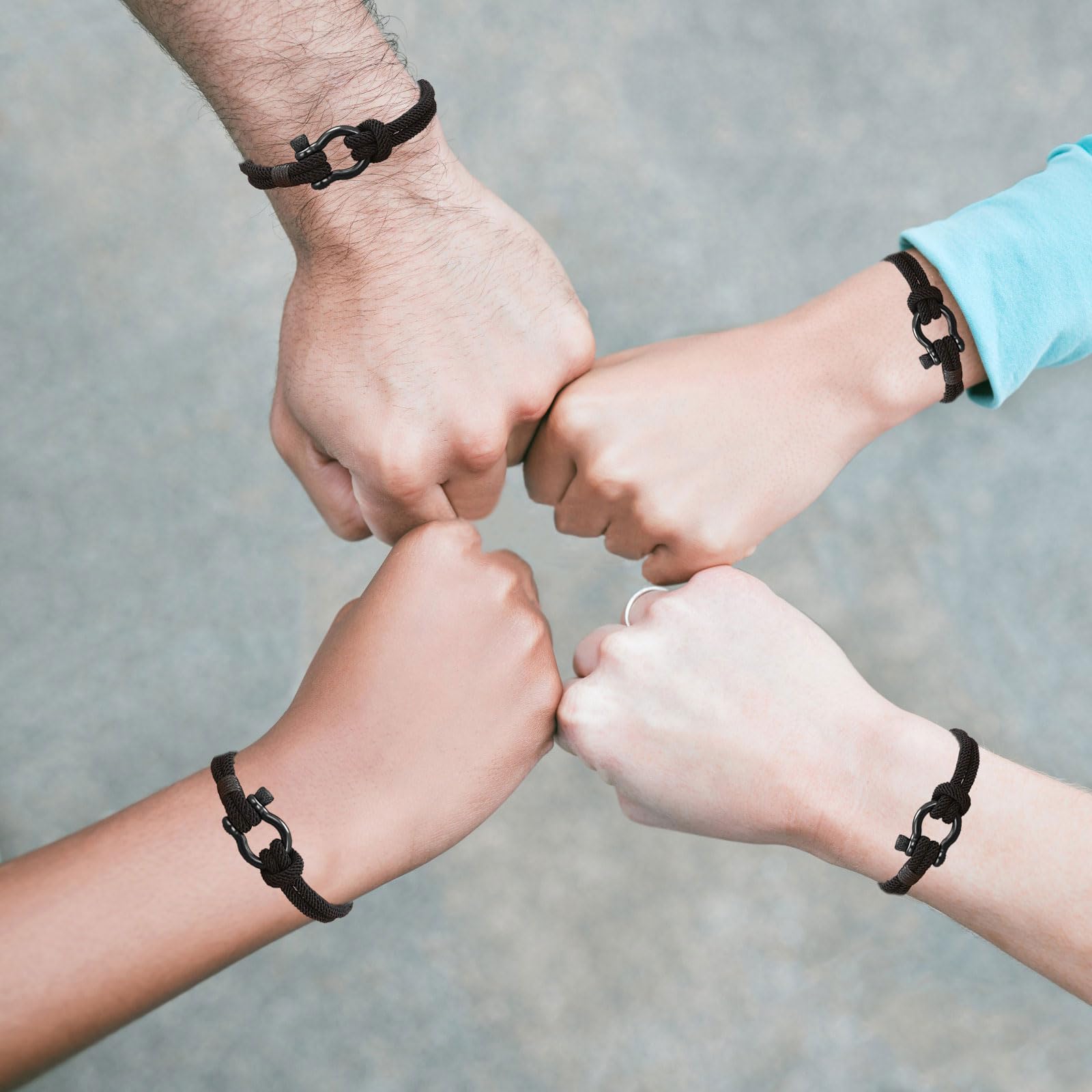 Pulsera de cuerda trenzada, regalo inspirador para adolescentes y hombres, perfecta para hijo, nieto, sobrino, hermano, amigo, cumpleaños, San Valentín, graduación, vuelta a la escuela, Navidad