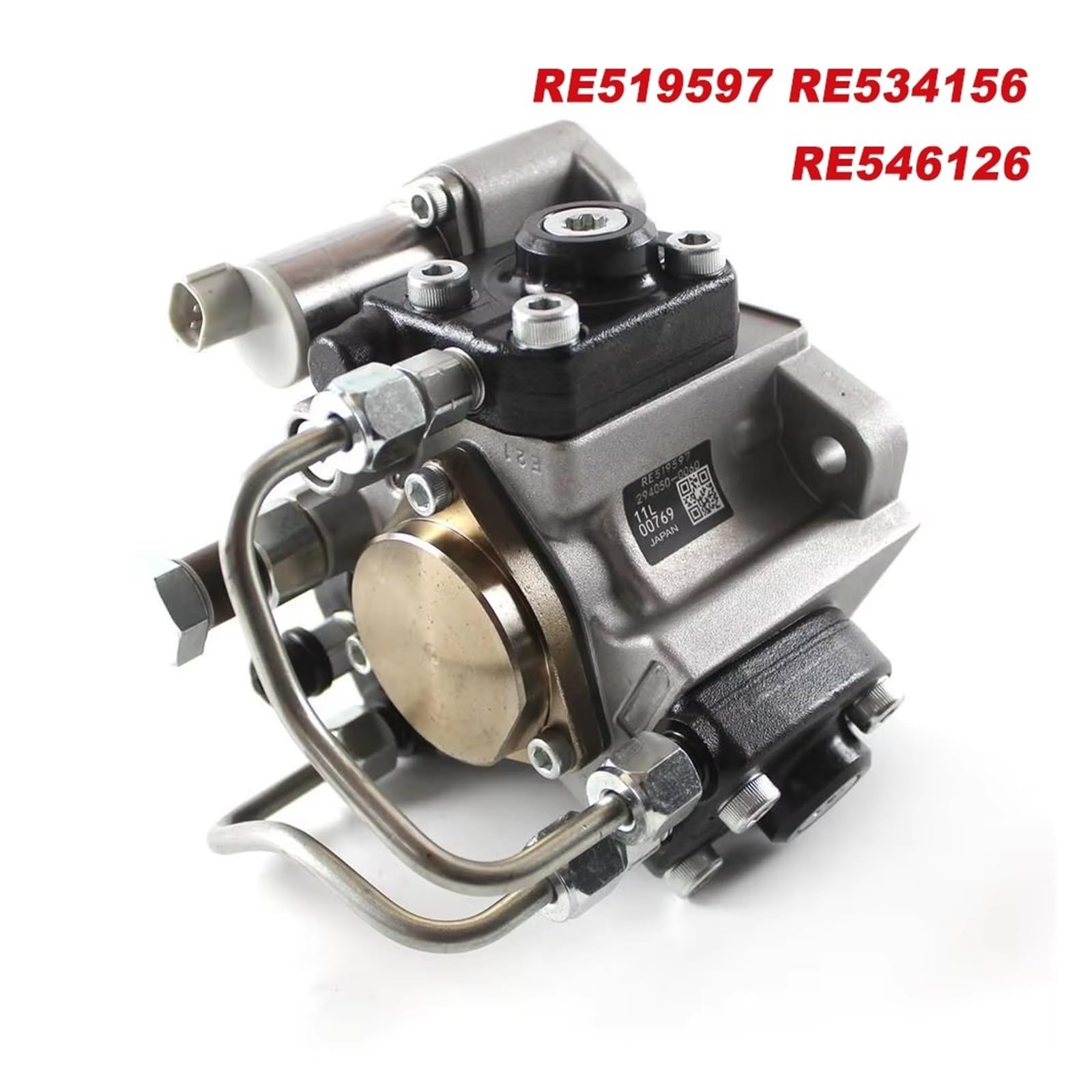 Pompa carburante RE519597 RE534156 RE546126 Compatibile for John Deere Compatibile for Denso HP4 Pompa iniettore carburante Common Rail 294050-0060 Rigenerazione