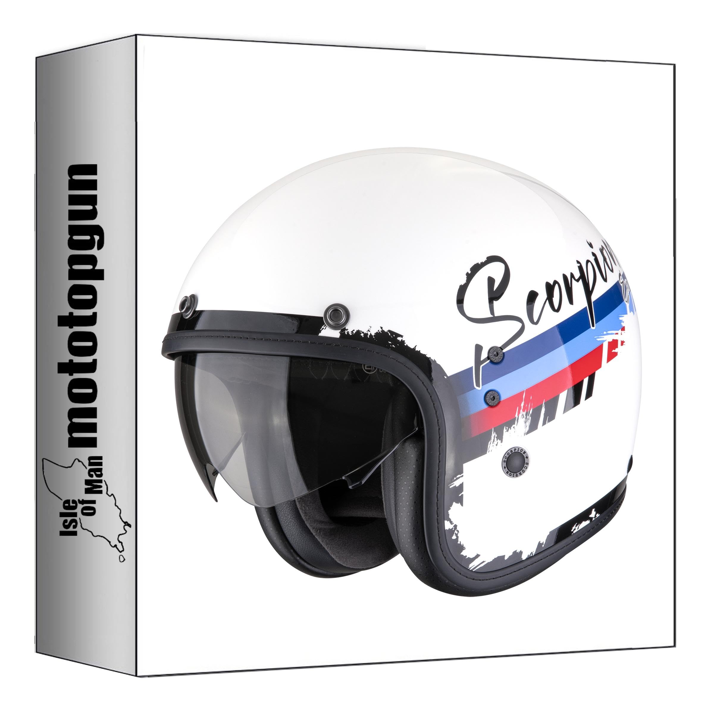 Casque Jet Scorpion Belfast Evo Adonis aux finitions soignées XS