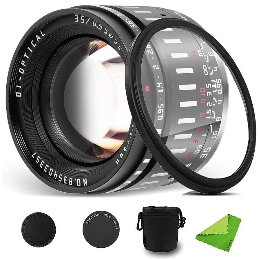 SONYα6300&SEL1018&speedmaster0.95/35mm TTArtisan 35mm F0.95 E-Montagem Lente de grande abertura APS