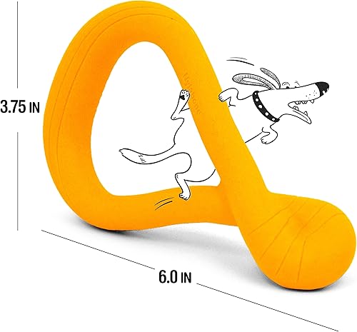 Miniatura 4 de Nylabone Tuug - Juguete interactivo para perros pequeños, ligero, flexible, flotante, juguete para juego creativo y ejercicio de perro (1 unidad)