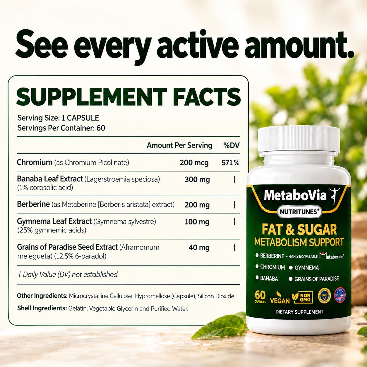 MetaboVia - Fat & Sugar Metabolism Optimizer Supplement — Amazon image 6