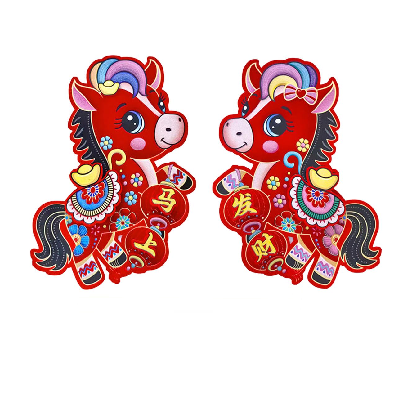 Locker.Ink | Elevate Your Festive Decor with These Lunar New Year Essentials MaShangFaCai Stickers