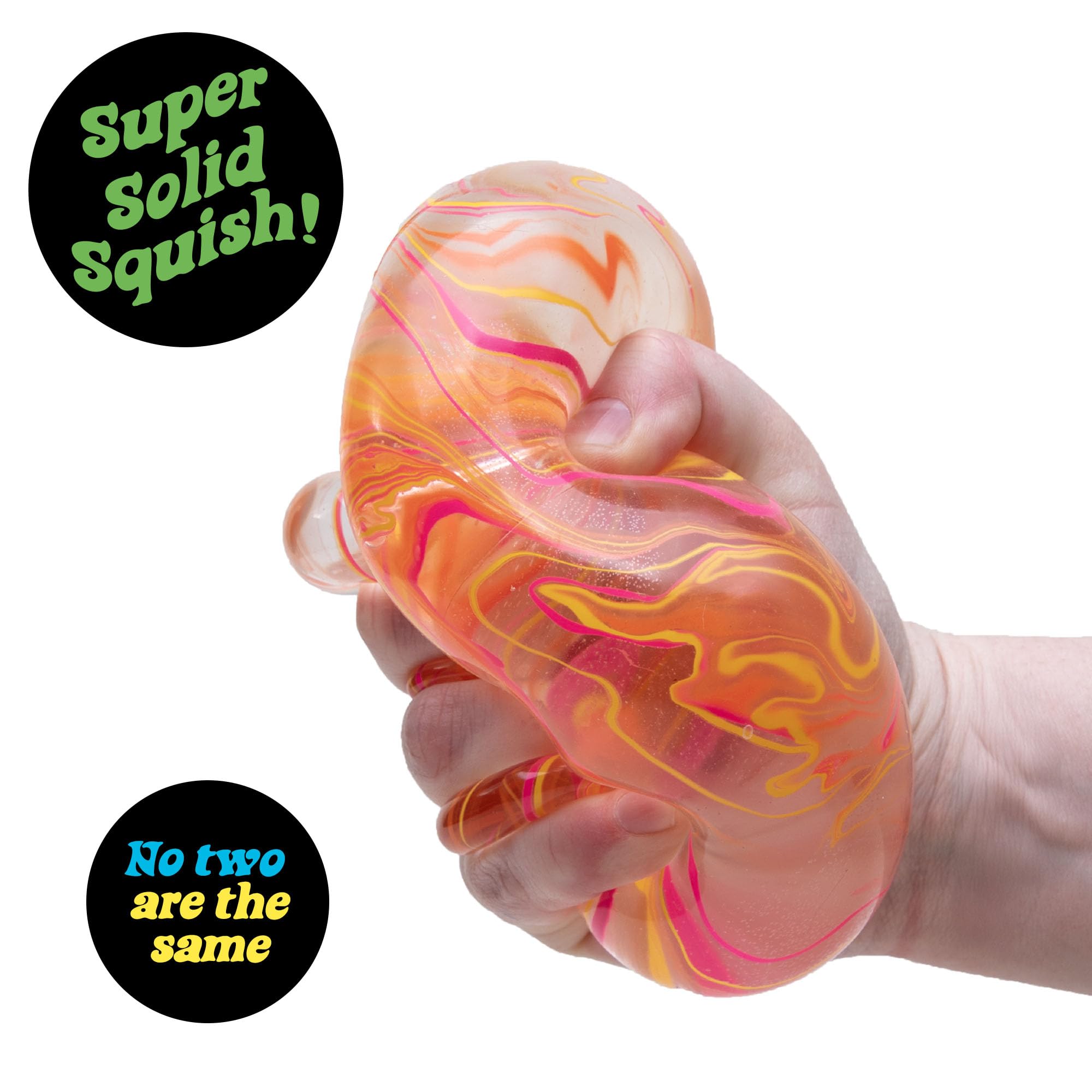 Amazon | Schylling NeeDoh Swirl Nice Berg - ジャンボ スクイーズ