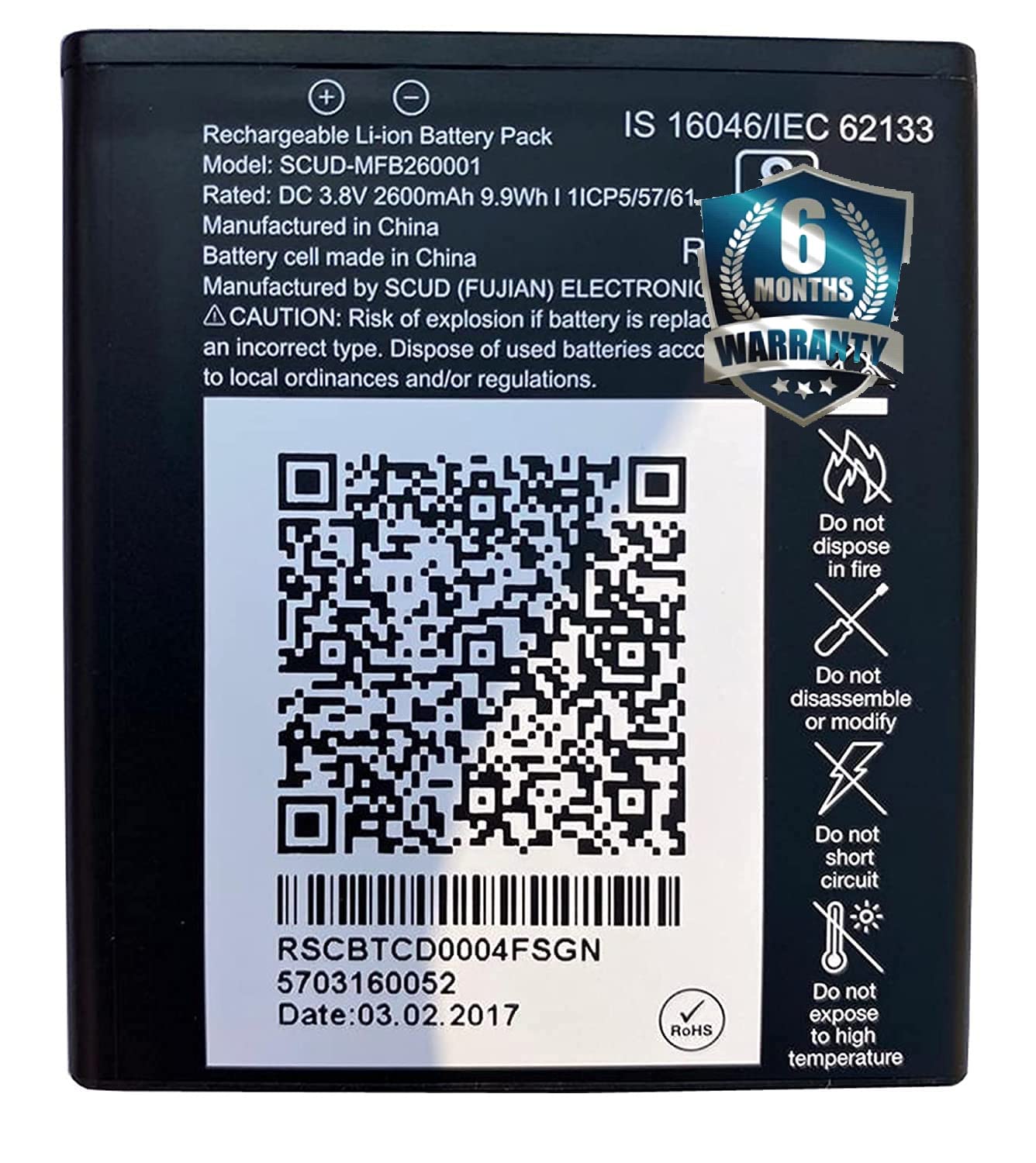ININSIGHT SOLUTIONS Original SCUD-MFB260001 Battery for Jiofi3 Jiofi 3 4G Jio WiFi Wireless Router (2600 mAh) -6 Months Warranty (B0C3B87P4C) Amazon Price History, Amazon Price Tracker