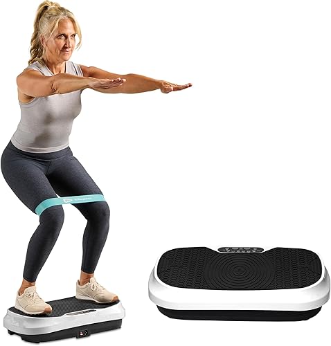 Miniatura 10 de Lifepro Waver Mini placa de vibración  Máquina de ejercicio con plataforma de vibración de cuerpo entero  Equipo de entrenamiento para el hogar y