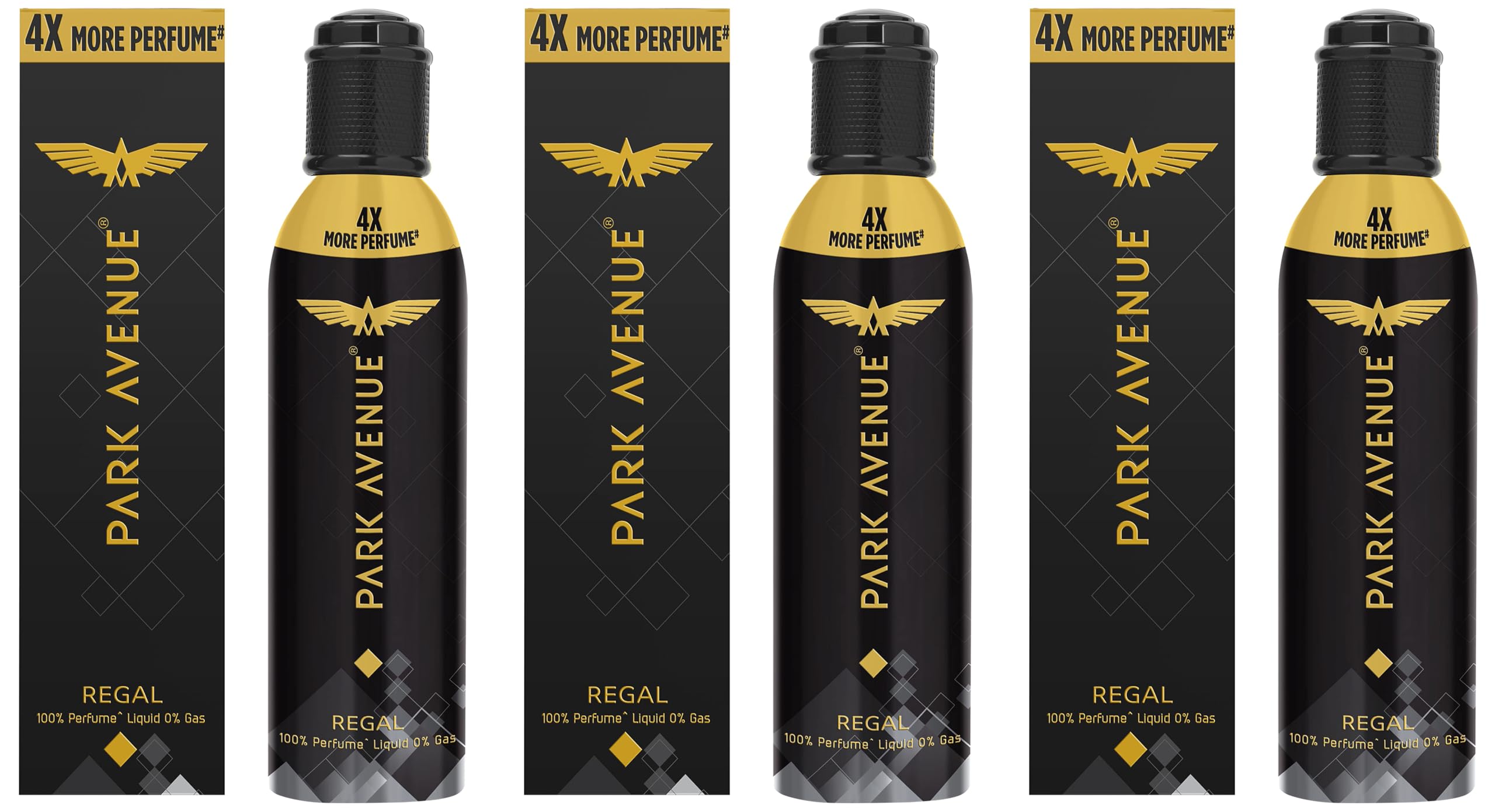 Park Avenue Men Regal No Gas Premium Perfume Long Lasting Citrus Fragrance Spray 130Ml (Pack Of 3)-image-12