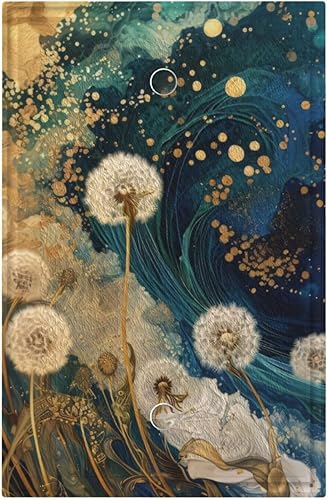 Miniatura 78 de Cubiertas Decorativas de Arte para Interruptores de Luz, Hojas de Otoño, Placa de Pared de Palanca Individual, Cubierta Decorativa de Interruptor,