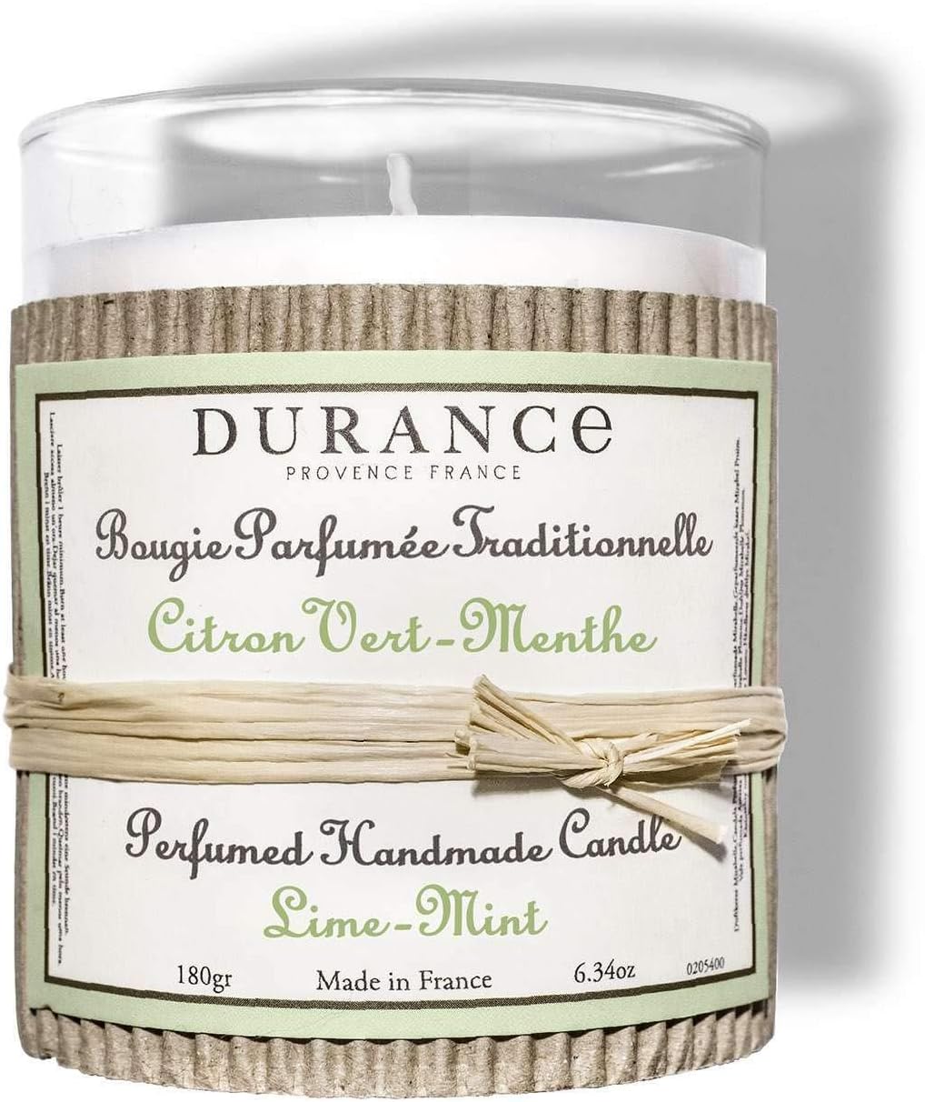 Durance White Wax Scented Candle 180 g