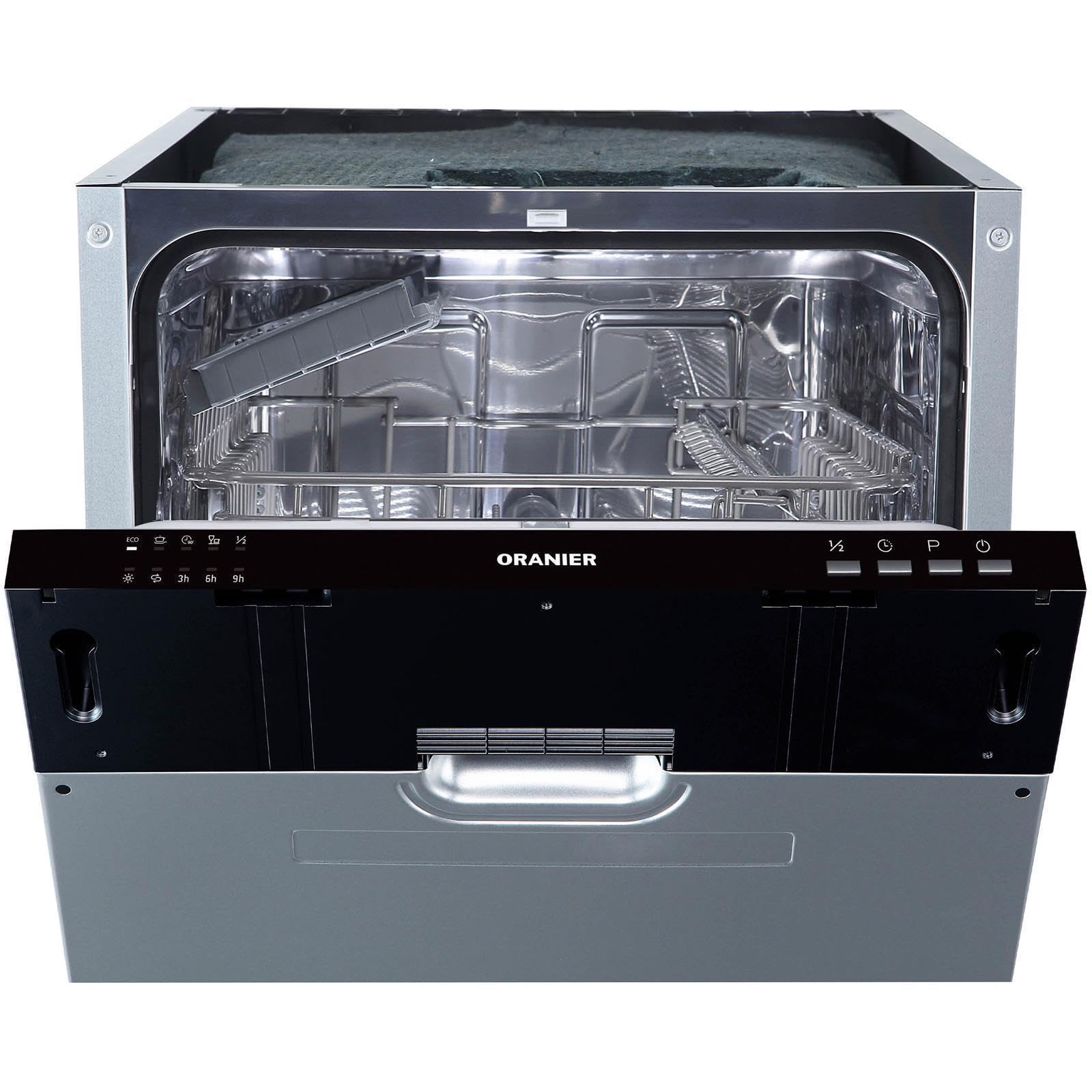 Oranier Einbau Spülautomat 45 cm - vollintegrierbare Spülmaschine mit Besteckablage - 4 Programme - Geschirrspülmaschine für 10 Gedecke - GSV345