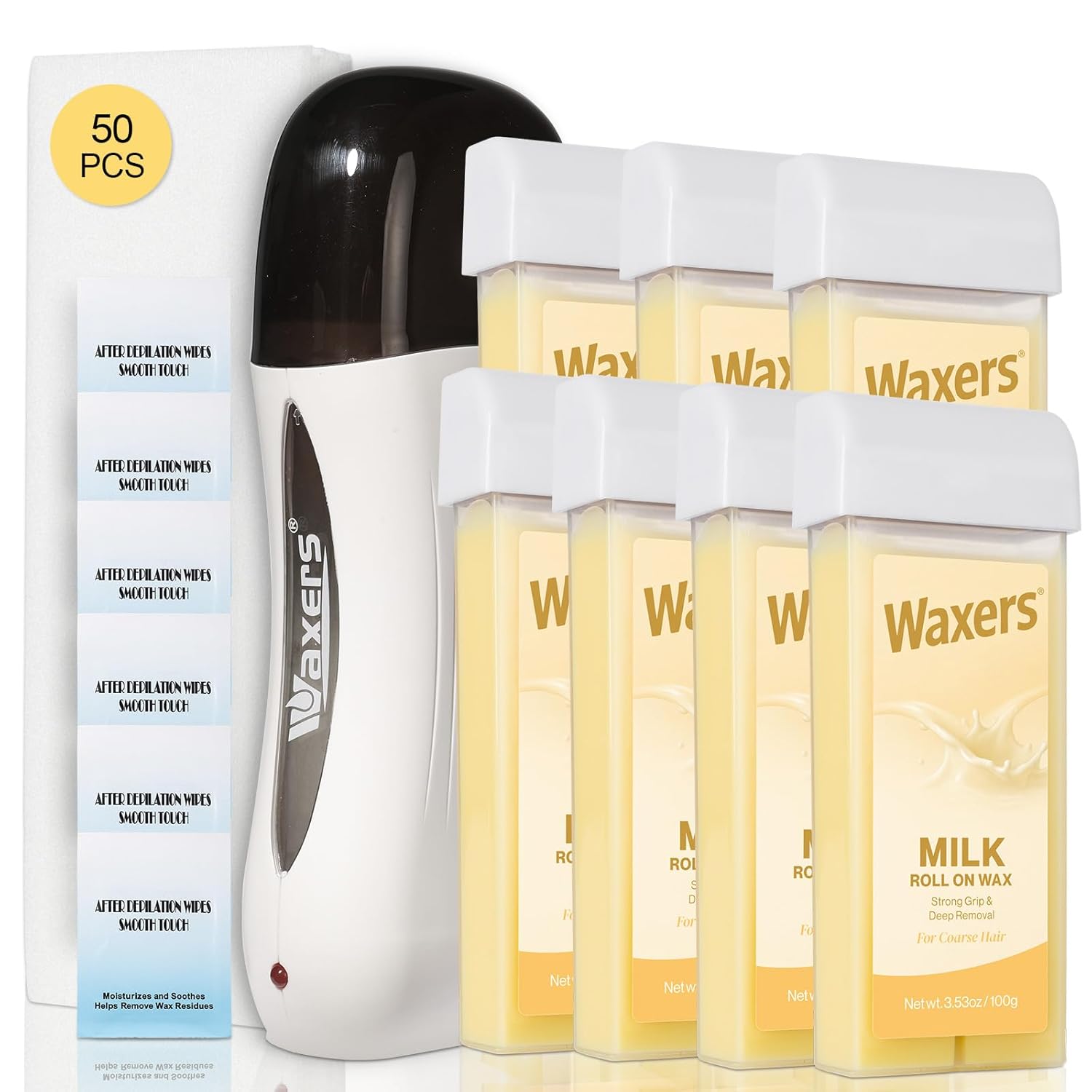 Roll on Wax Kit, Waxing Kit for Women & Men