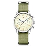 Mens Watches 1963 40mm Manual Winding Seagull ST1901 Movement Aviation Chronograph Pilot's Watch Mechanical Sapphire Glass Stainless Steel Case