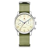 Mens Watches 1963 40mm Manual Winding Seagull ST1901 Movement Aviation Chronograph Pilot's Watch Mechanical Sapphire Glass Stainless Steel Case